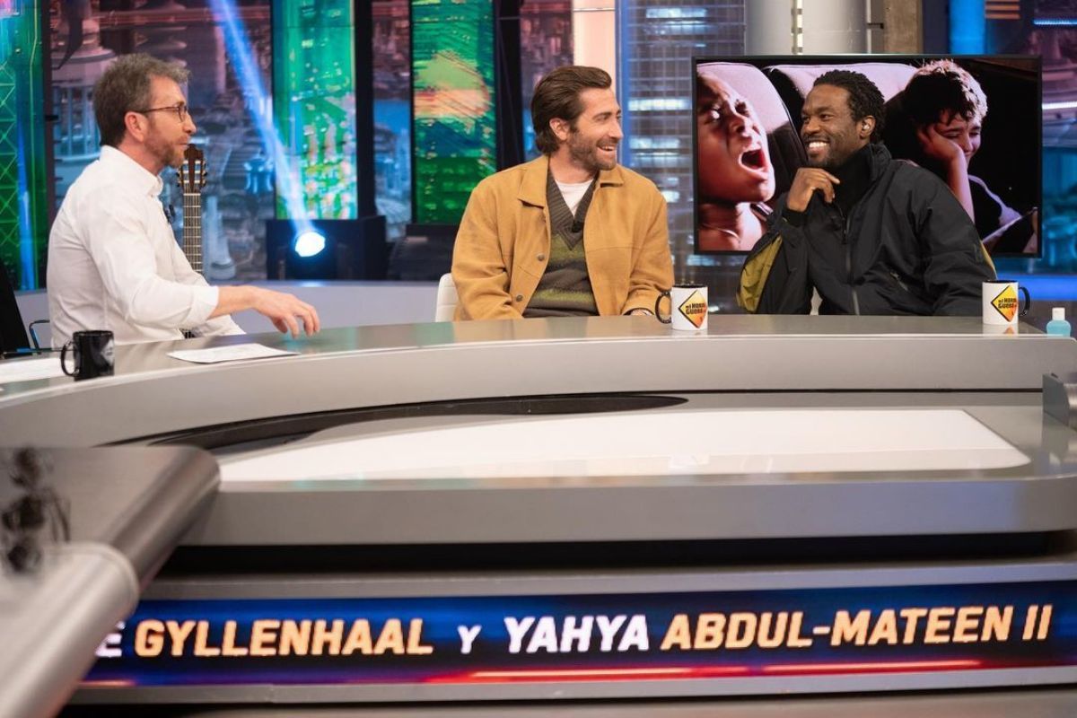 Pablo Motos la la pronunciando los nombres de Jake Gyllenhaal yYahya Abdul-Mateen II: "Ha sido terrible"