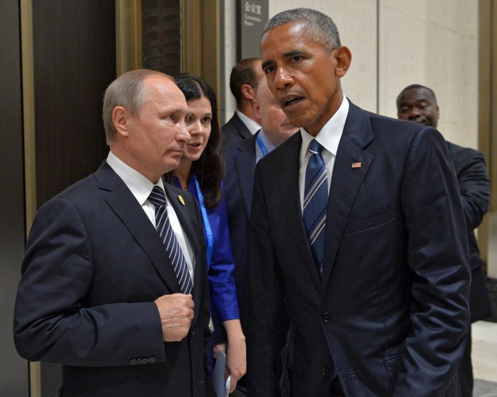 Obama y Putin, en 2016.
