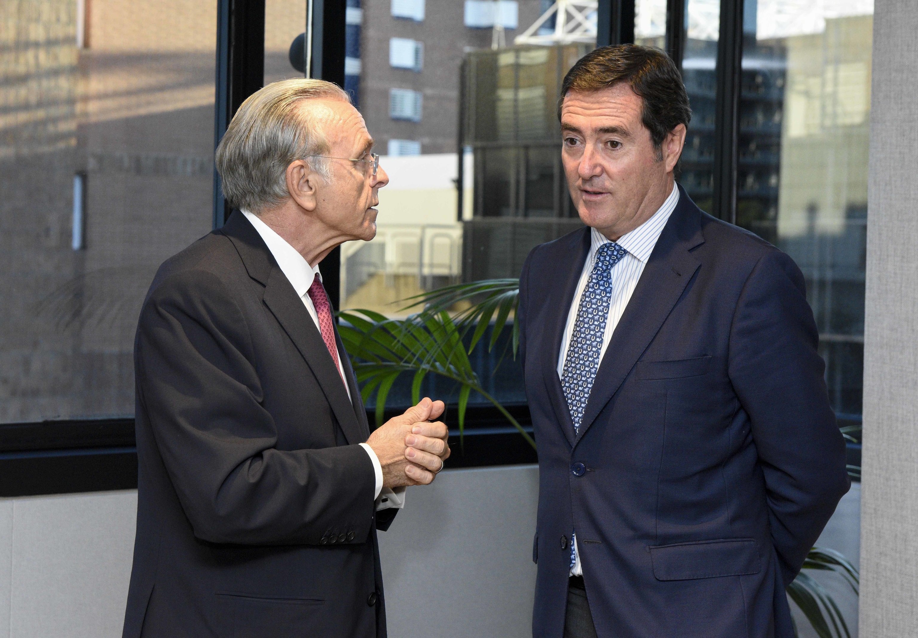 Isidro Fainé reclama «un mayor protagonismo» de los bancos en el reparto de los fondos europeos