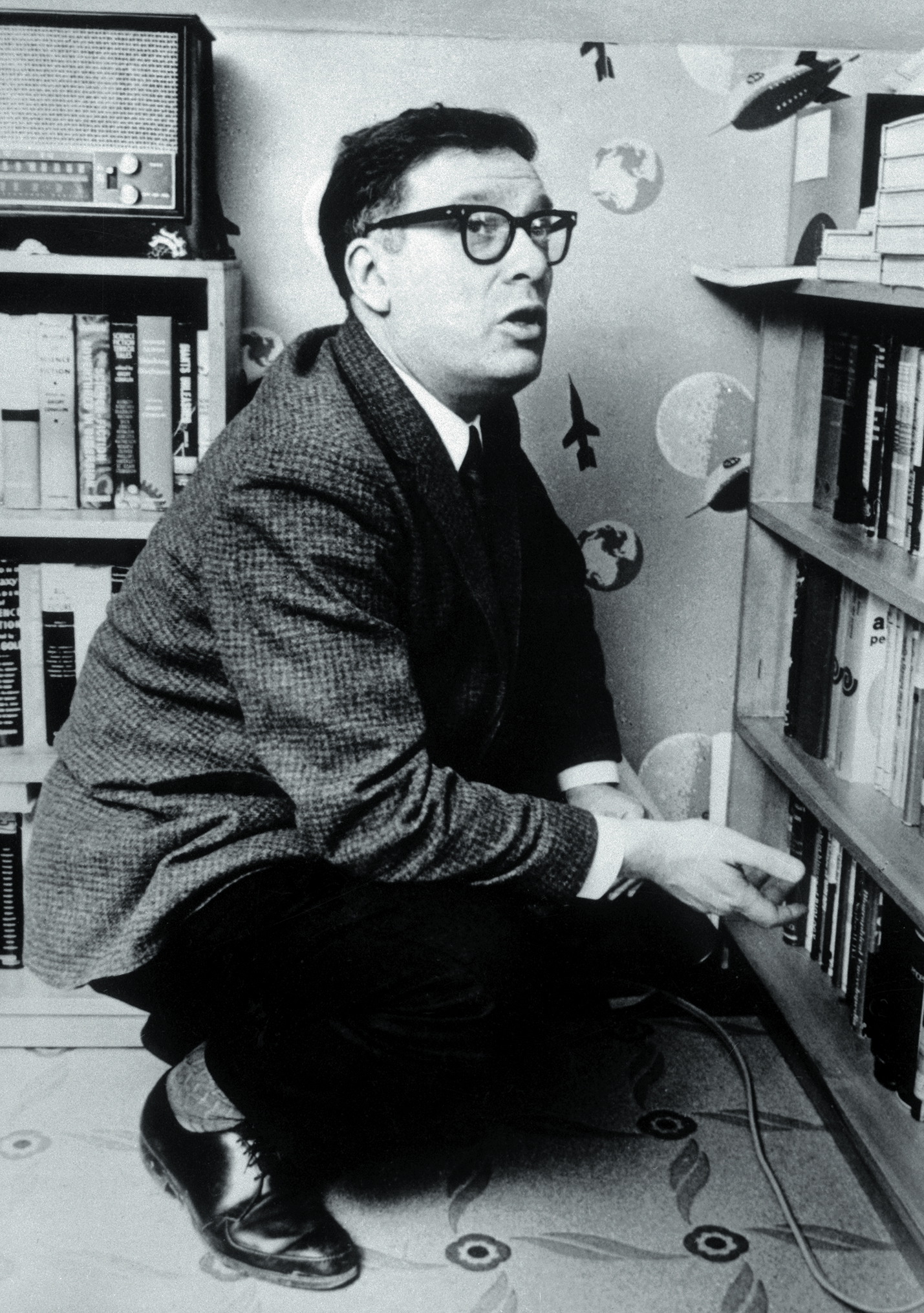 Isaac Asimov,  en 1970.  Bettmann