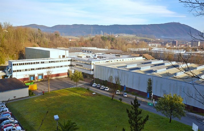 Imagen de las instalaciones de ABB Niessen en la localidad guipuzcoana de Oiartzun.