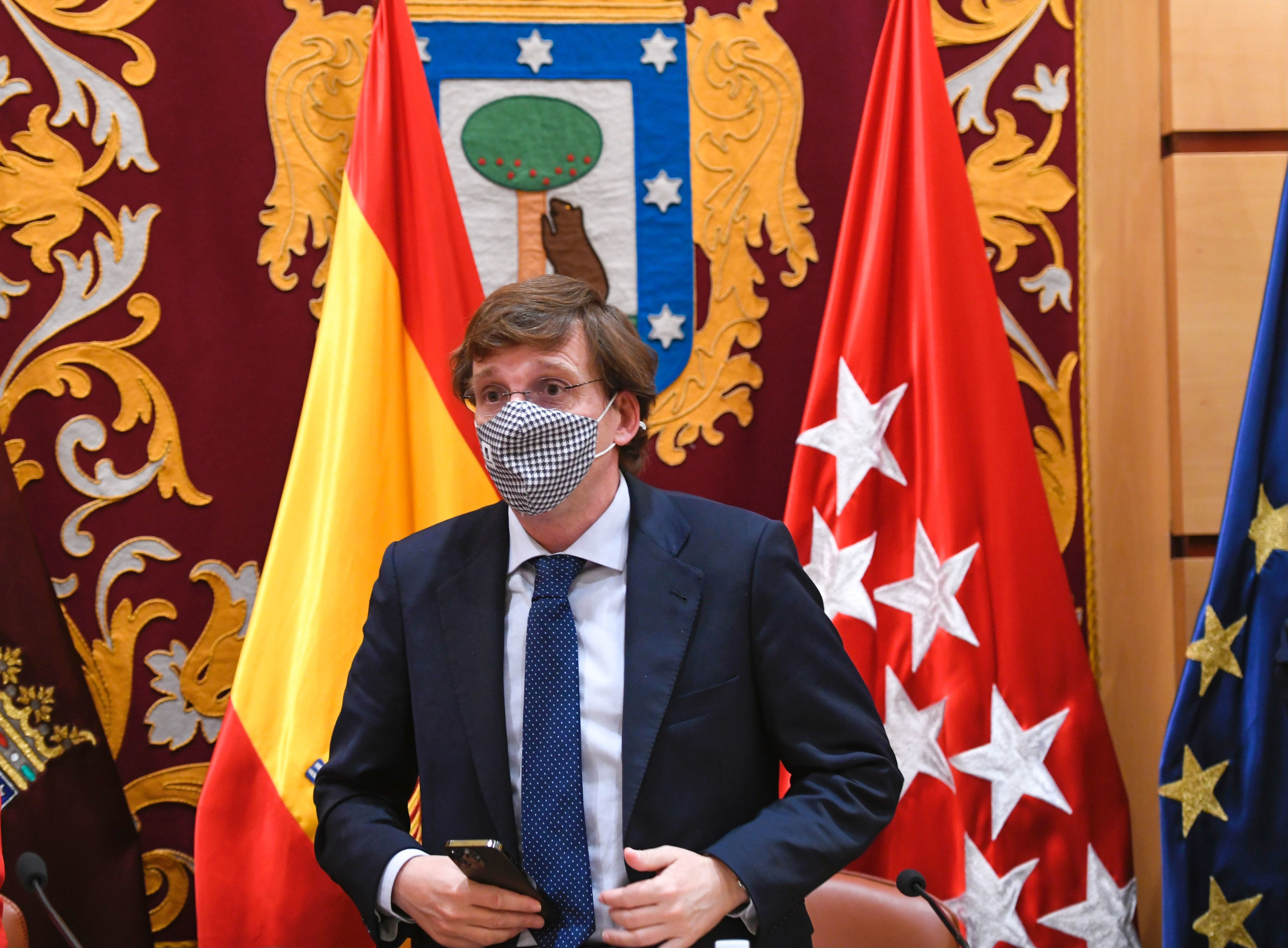 El alcalde de Madrid, Jos Luis Martnez-Almeida