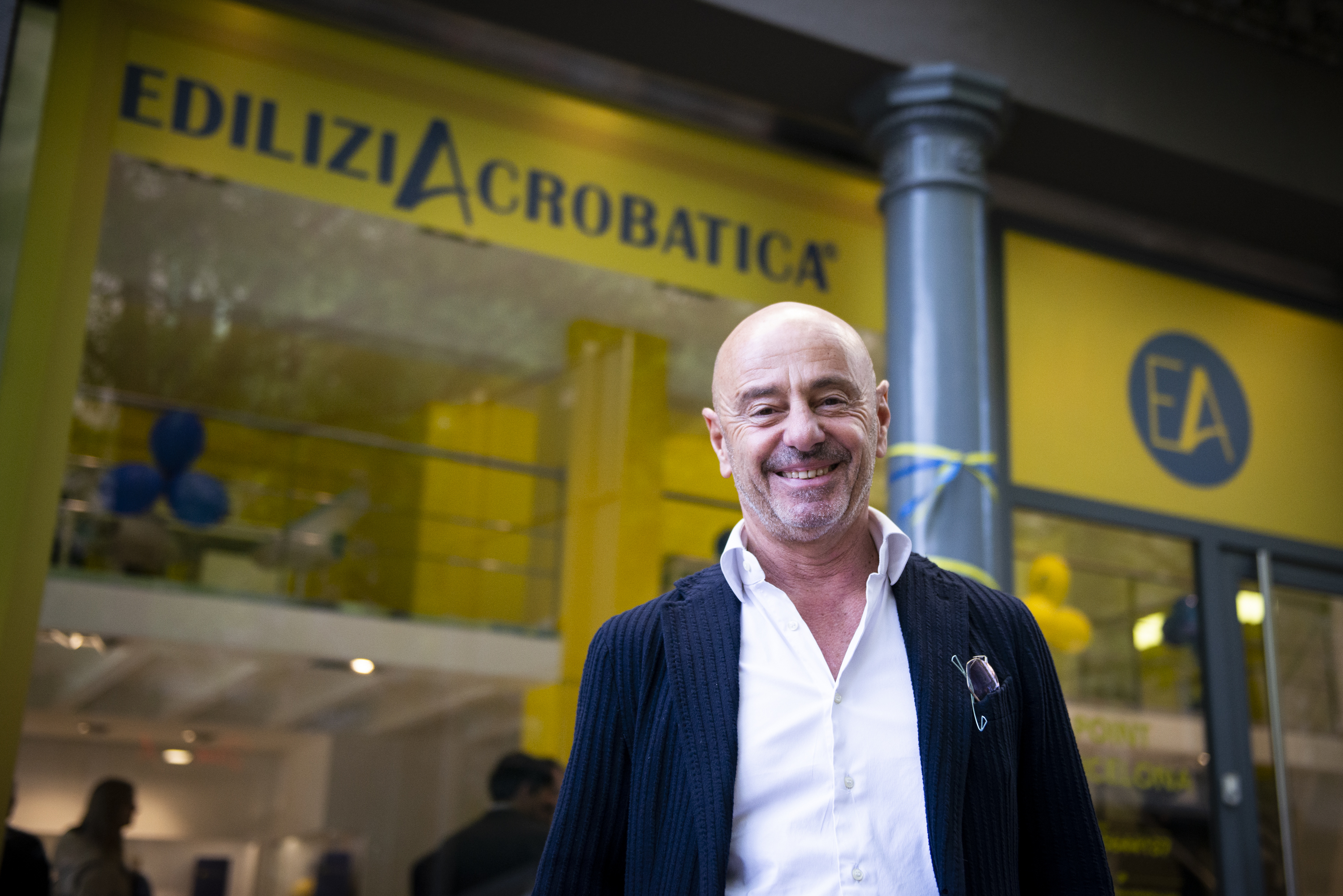 Riccardo Iovino, CEO de EdiliziAcrobatica, en Barcelona.