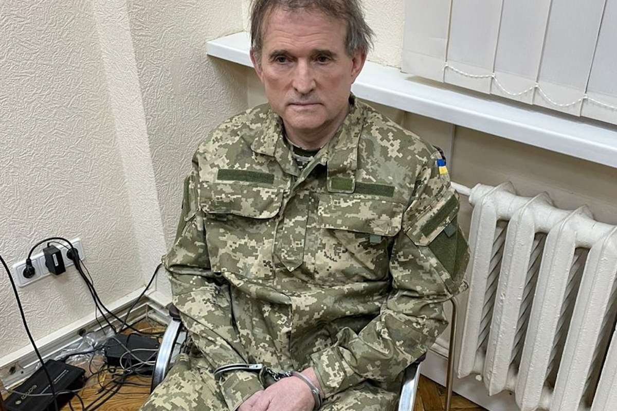 Los servicios secretos de Ucrania arrestan a un político prorruso y amigo de Putin en una operación «peligrosa y ultrarrápida»