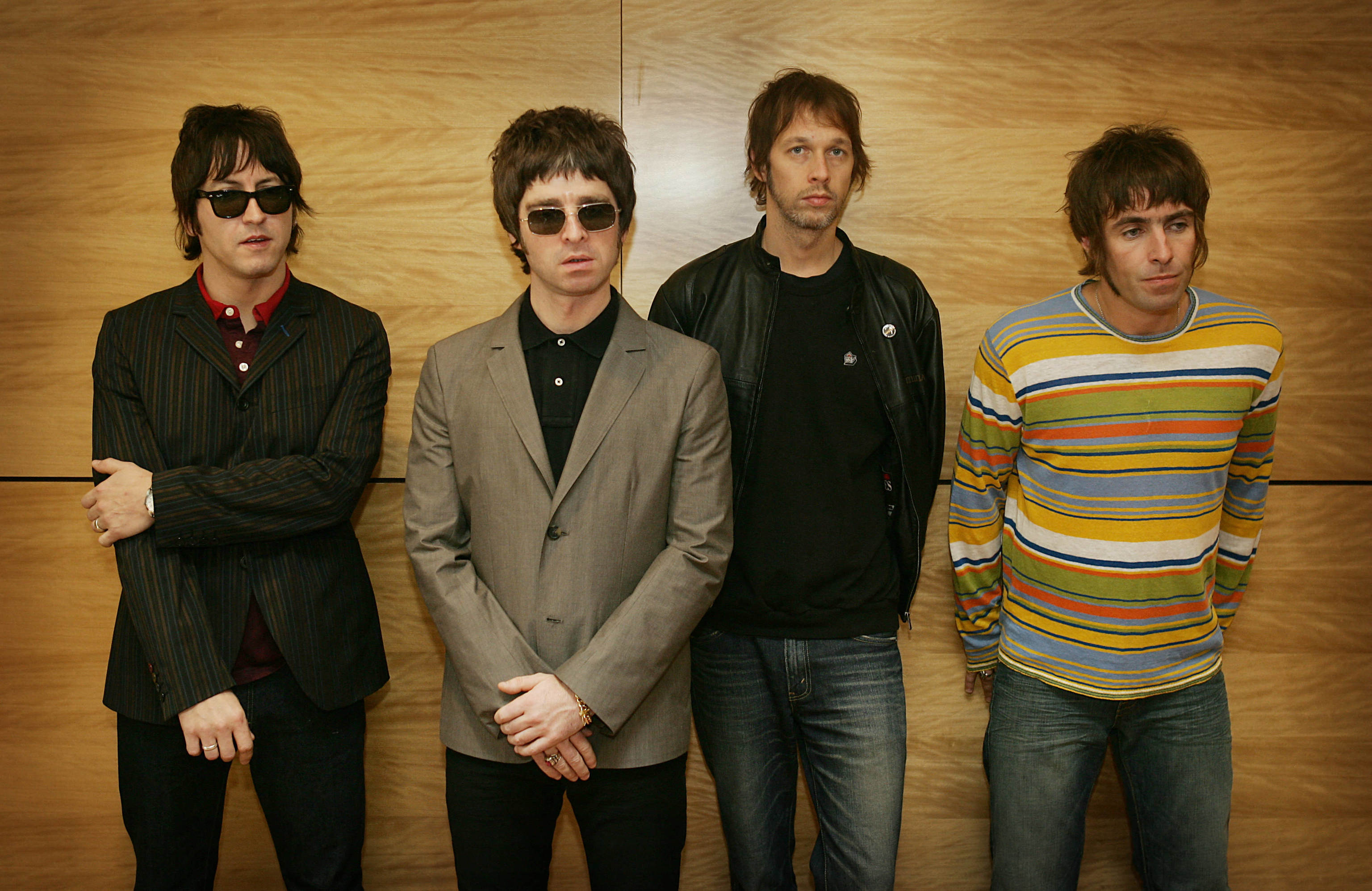 La banda britnica Oasis en 2006.