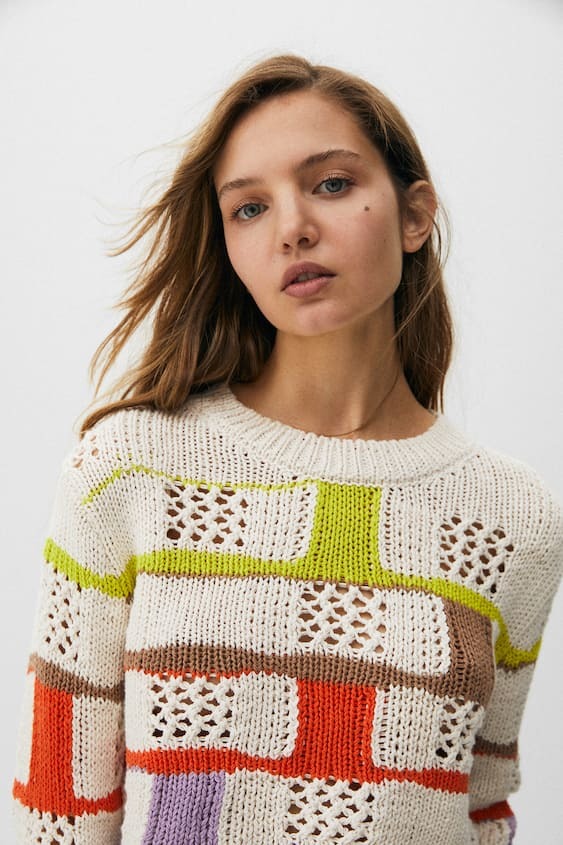 estornudar Perceptible Pautas El jersey de crochet más bonito de Zara y otros 6 para esta primavera  verano | Moda