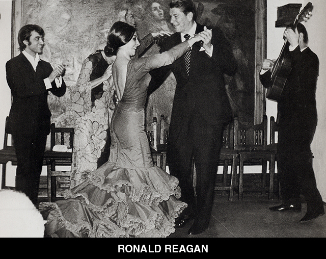 Ronald Reagan en Corral de la Morera