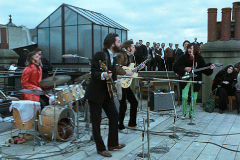 Imgenes de los Beatles en el documental 'Get Back', de Peter Jackson.