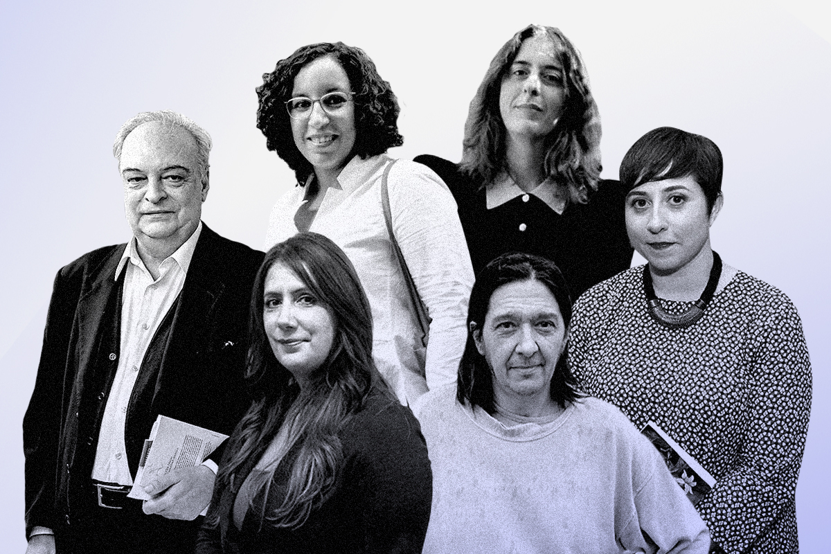 Vila-Matas, Dolores Redondo, Najat El Hachmi, Luca Lijtmaer, Santiago Lorenzo y Elena Medel.