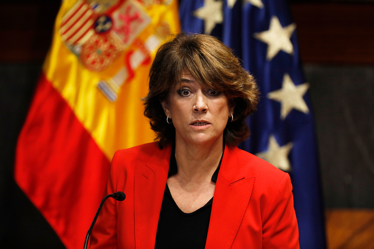 La fiscal general del Estado y ex ministra de Justicia, Dolores Delgado.