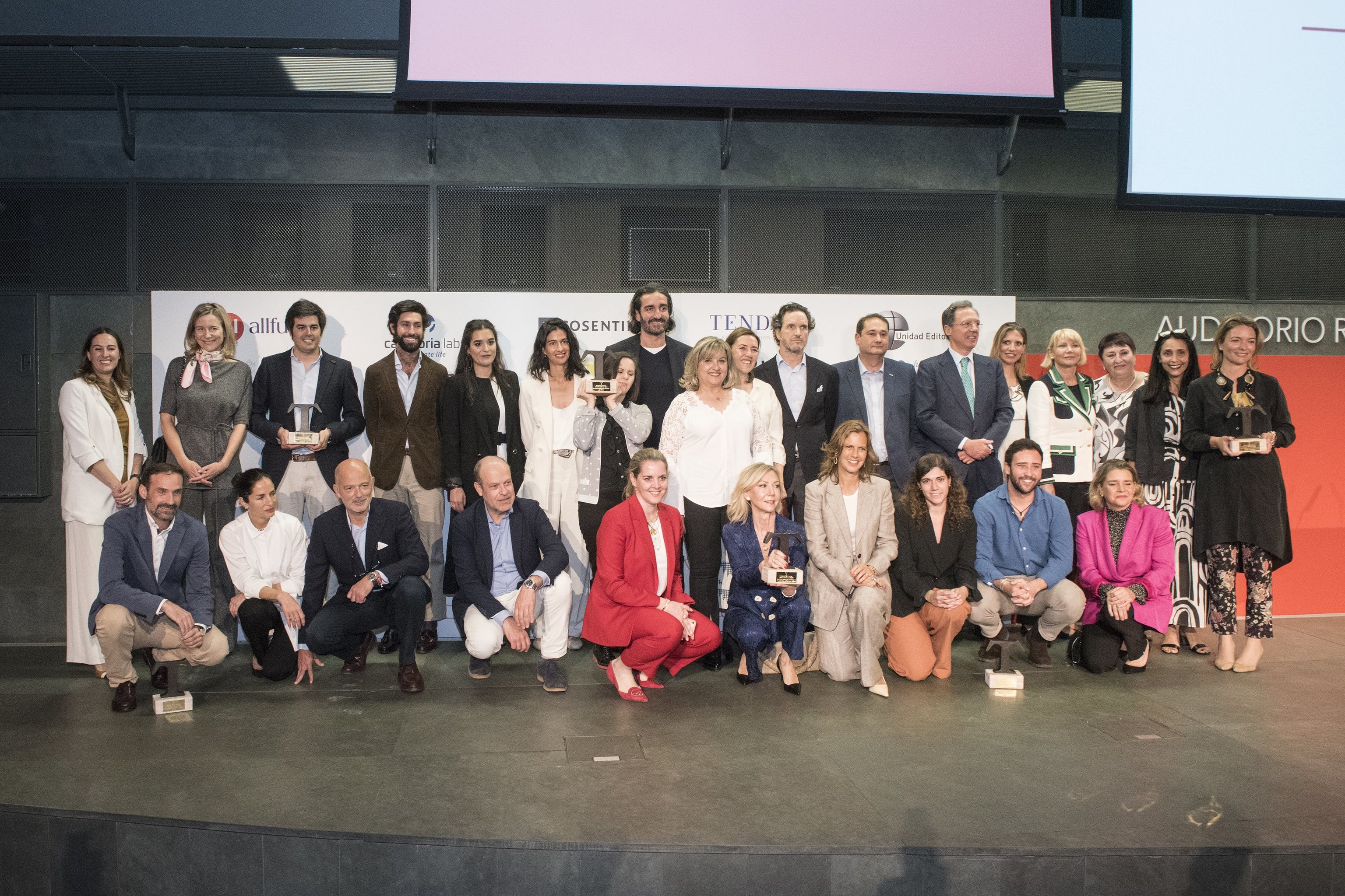 Premiados, jurado y patrocinadores de los premios Telva Solidaridad 2022.