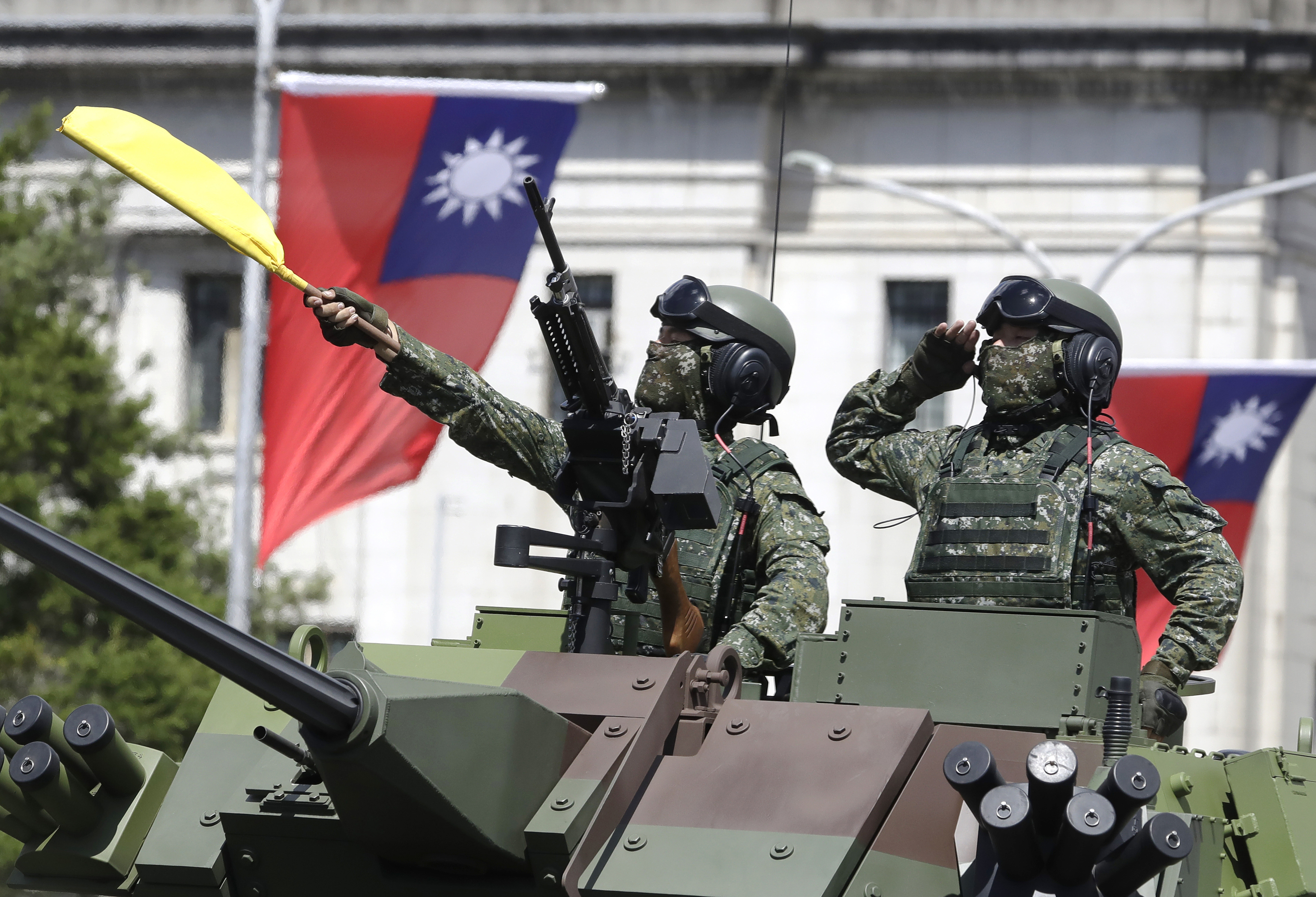 Desfile militar por el Día Nacional de Taiwán, el pasado octubre.