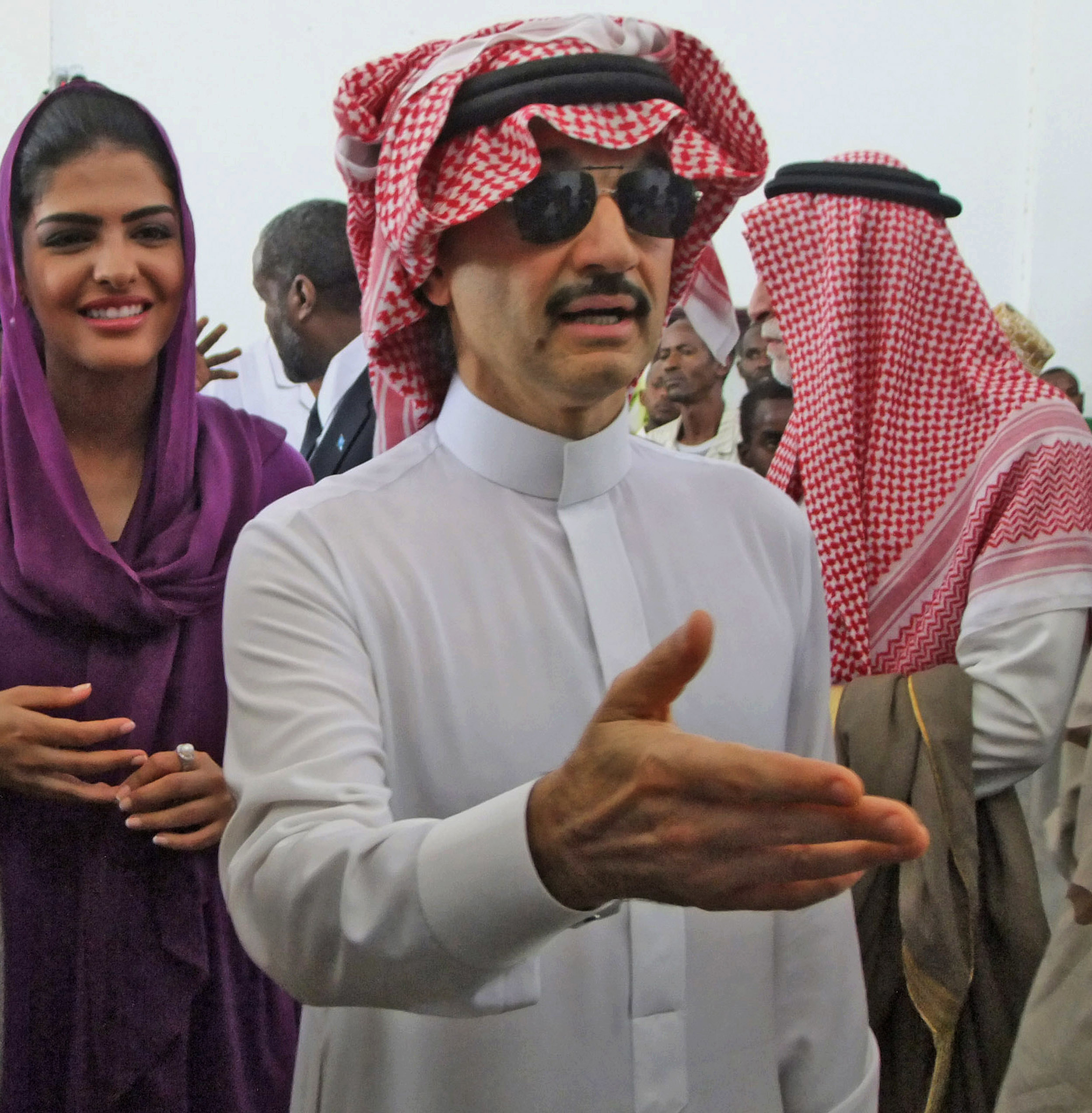 AlWaleed bin Talal es primo del rey de Arabia Saud
