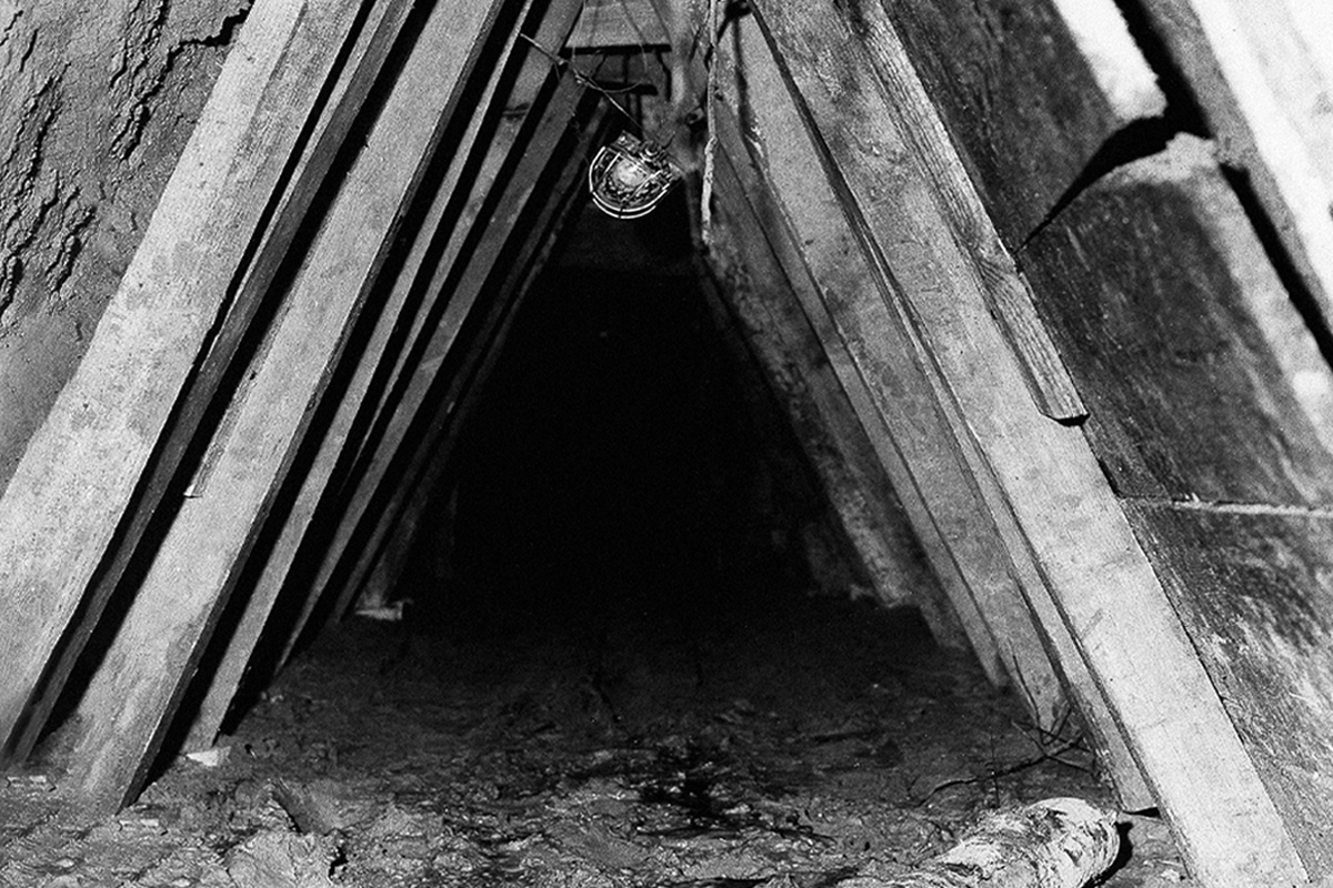 El tnel 29 se excav en 1962 y meda 135 metros bajo el Muro.