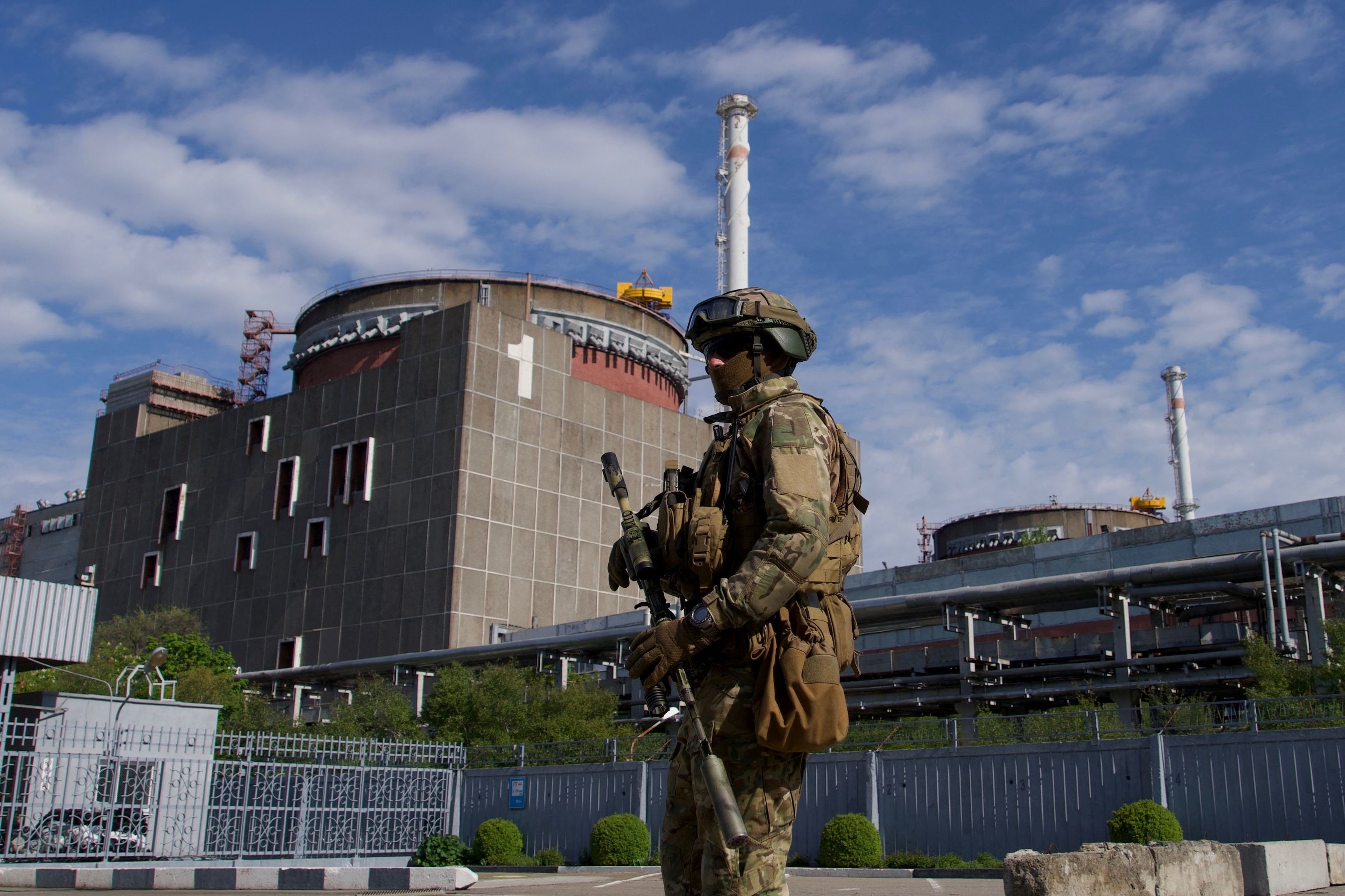 «¡Todo va bien!»: jornada de puertas abiertas en la central nuclear de Zaporiyia, bajo control de Rusia