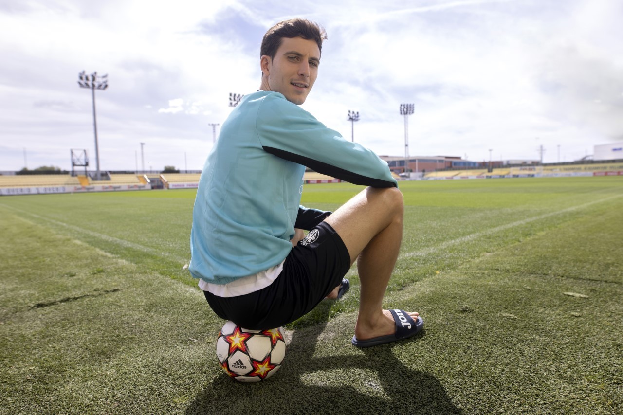 Pau Torres, en la Ciudad Deportiva del Villarreal.