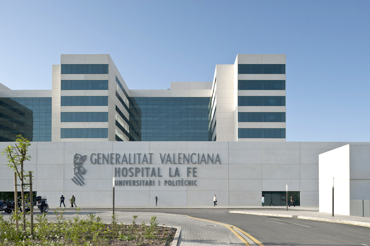 Hospital la Fe de Valencia.