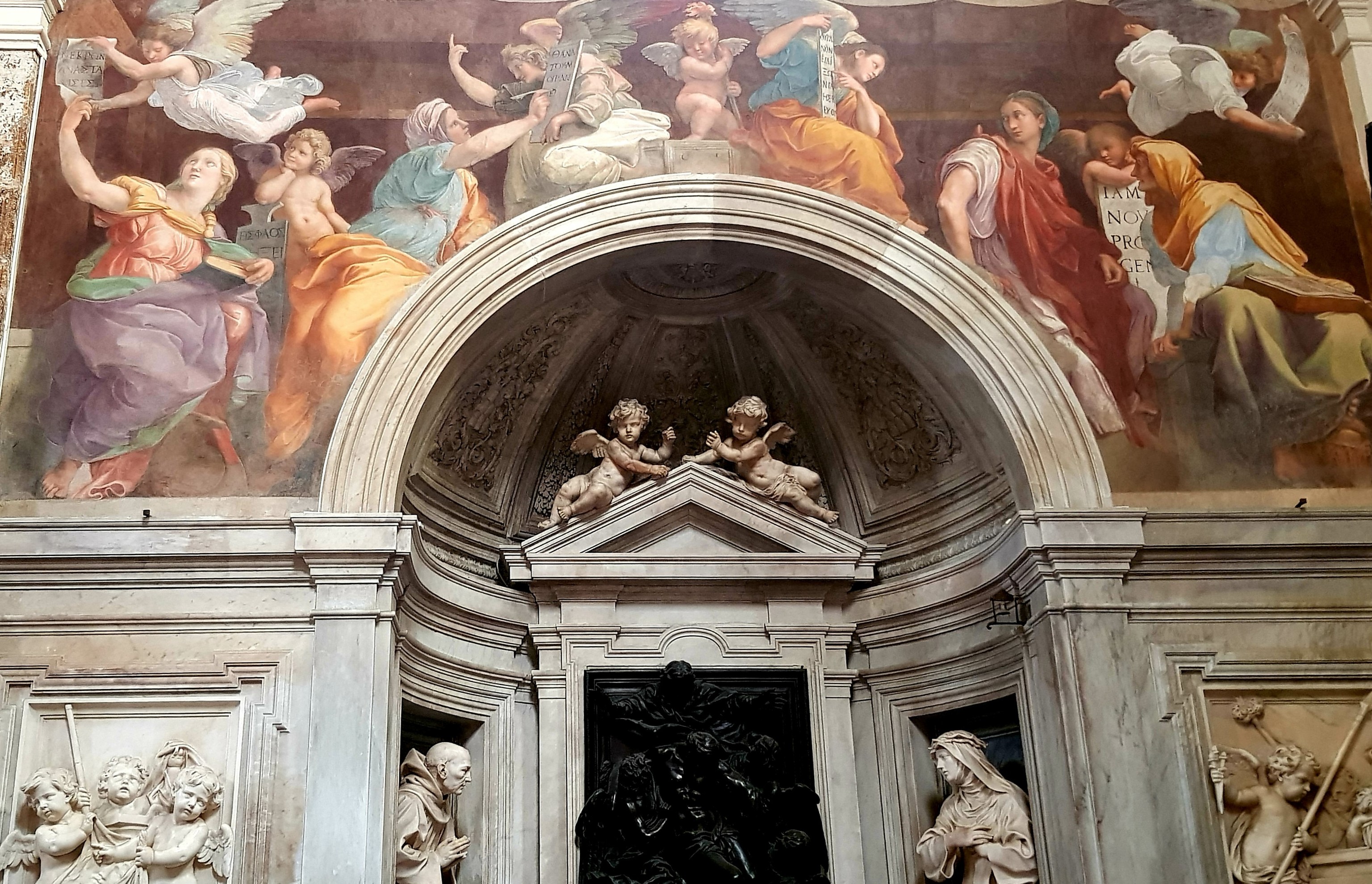 Las sibilas de Rafael, en Santa Maria della Pace.