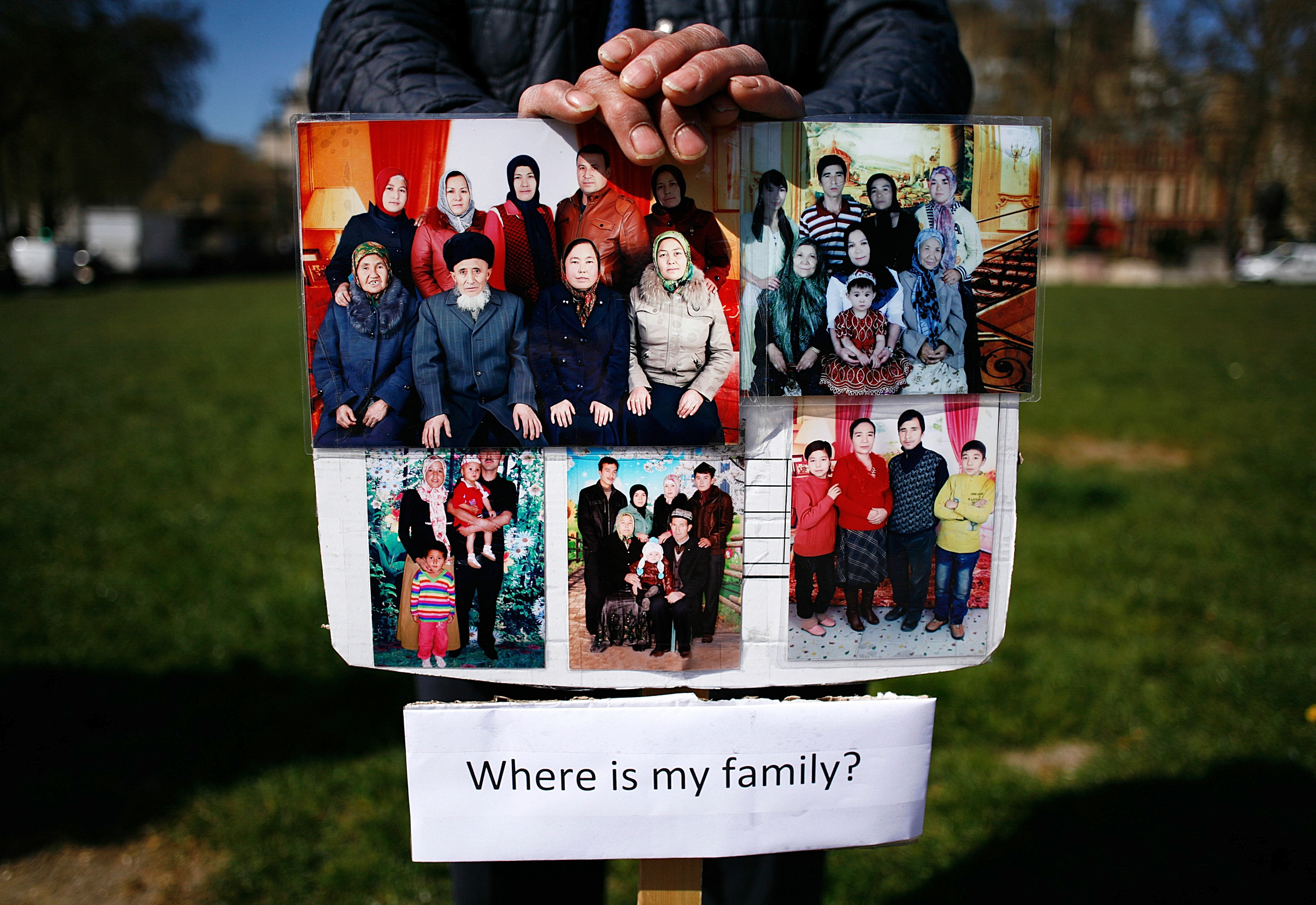Familiares de uigures desaparecidos protestan en Londres