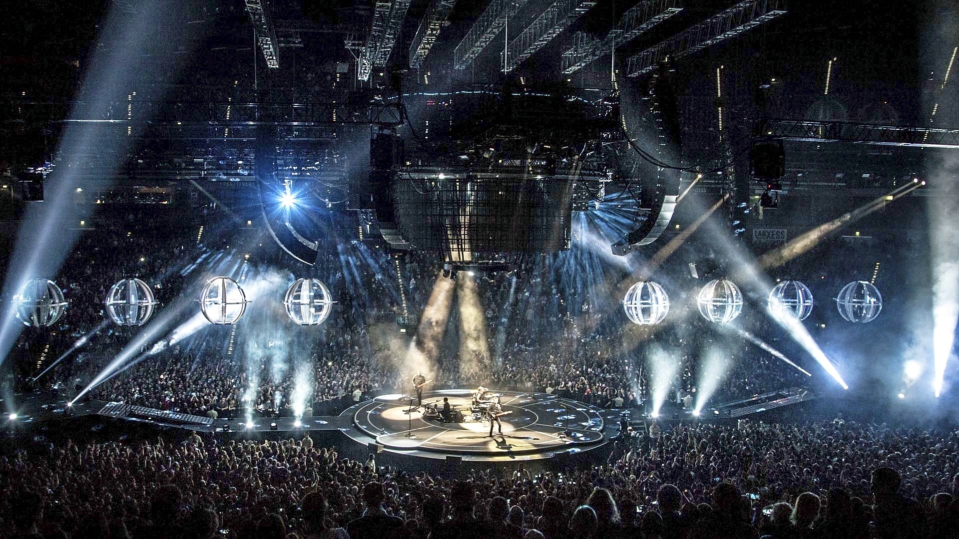 Concierto de Muse en Colonia (Alemania), en 2016.