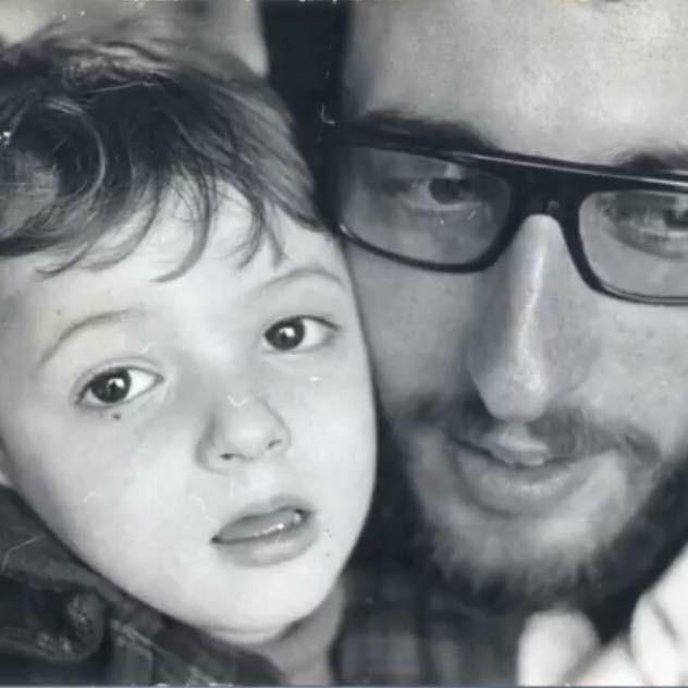 Eugenio y su hijo Gerard, en una imagen de archivo.