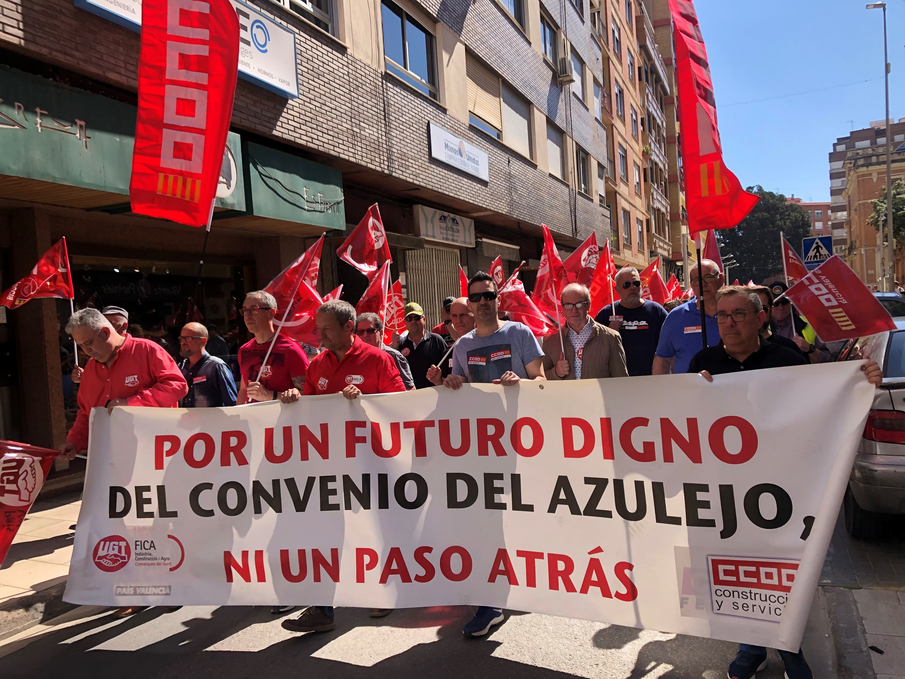 Sindicatos salieron a la calle el pasado 1 de mayo para reclamar ms salarios y mejores condiciones laborales.