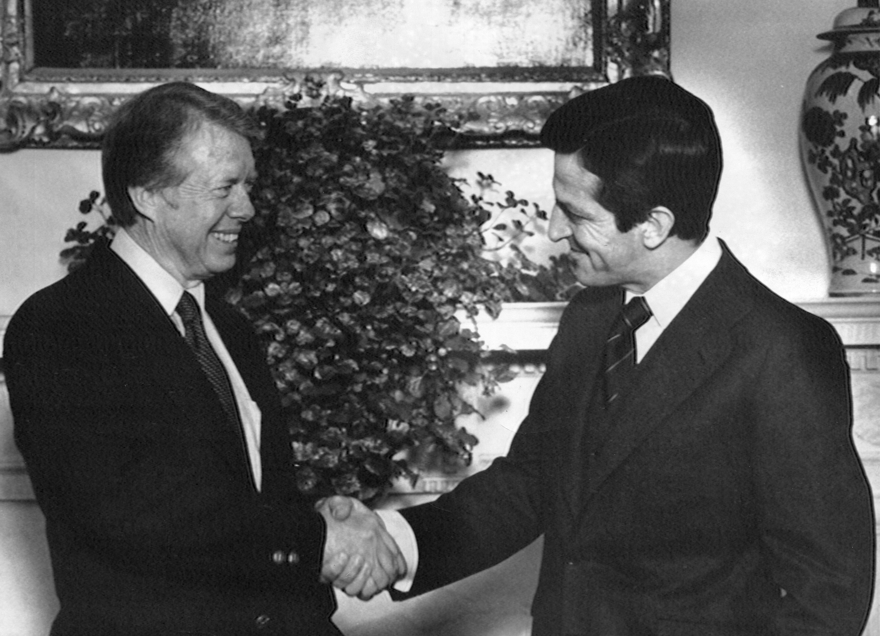 Jimmy Carter y Adolfo Surez.