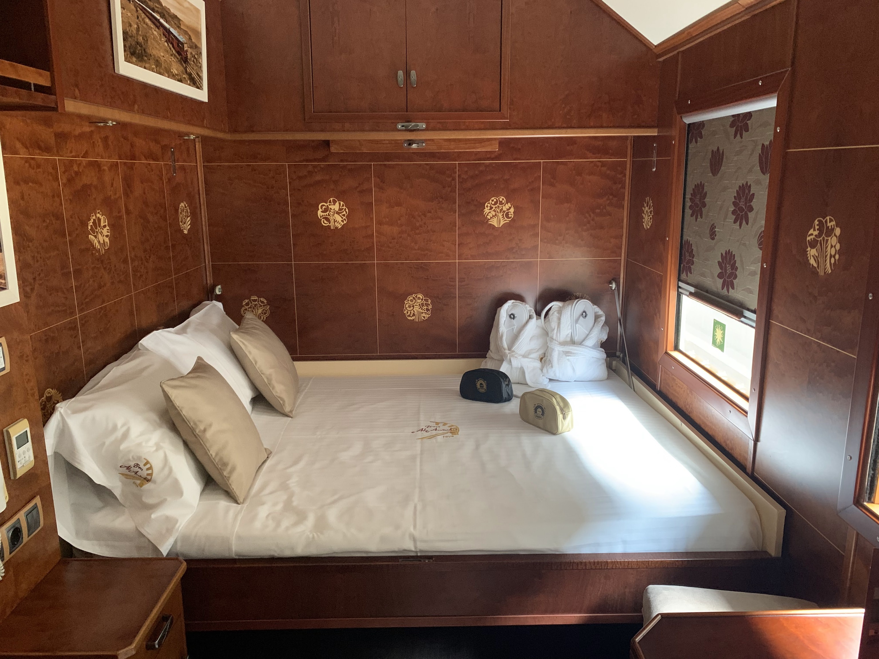 La 'suite' más lujosa del tren Al Ándalus.