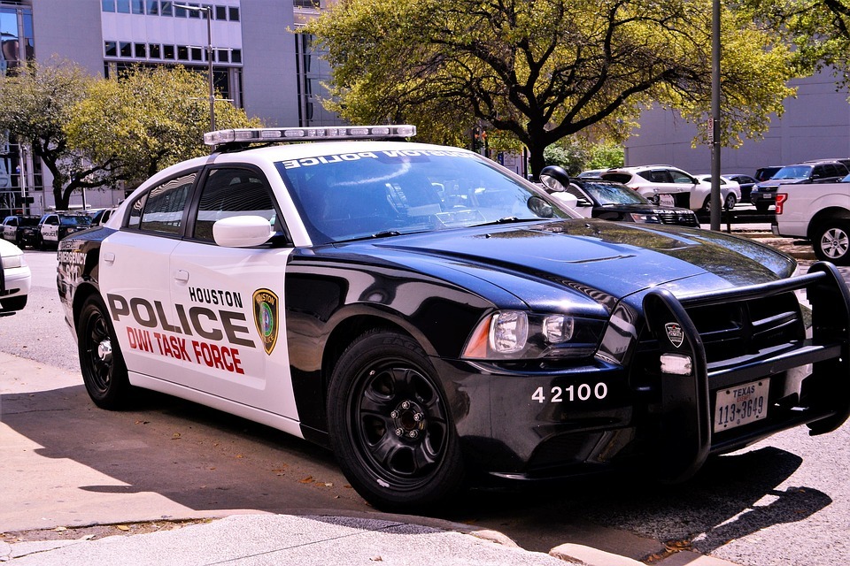 a police car