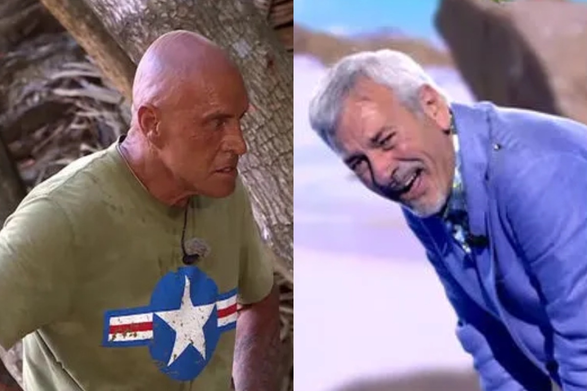 Carlos Sobera se parte de risa con el enfado de Kiko Matamoros en Supervivientes 2022.
