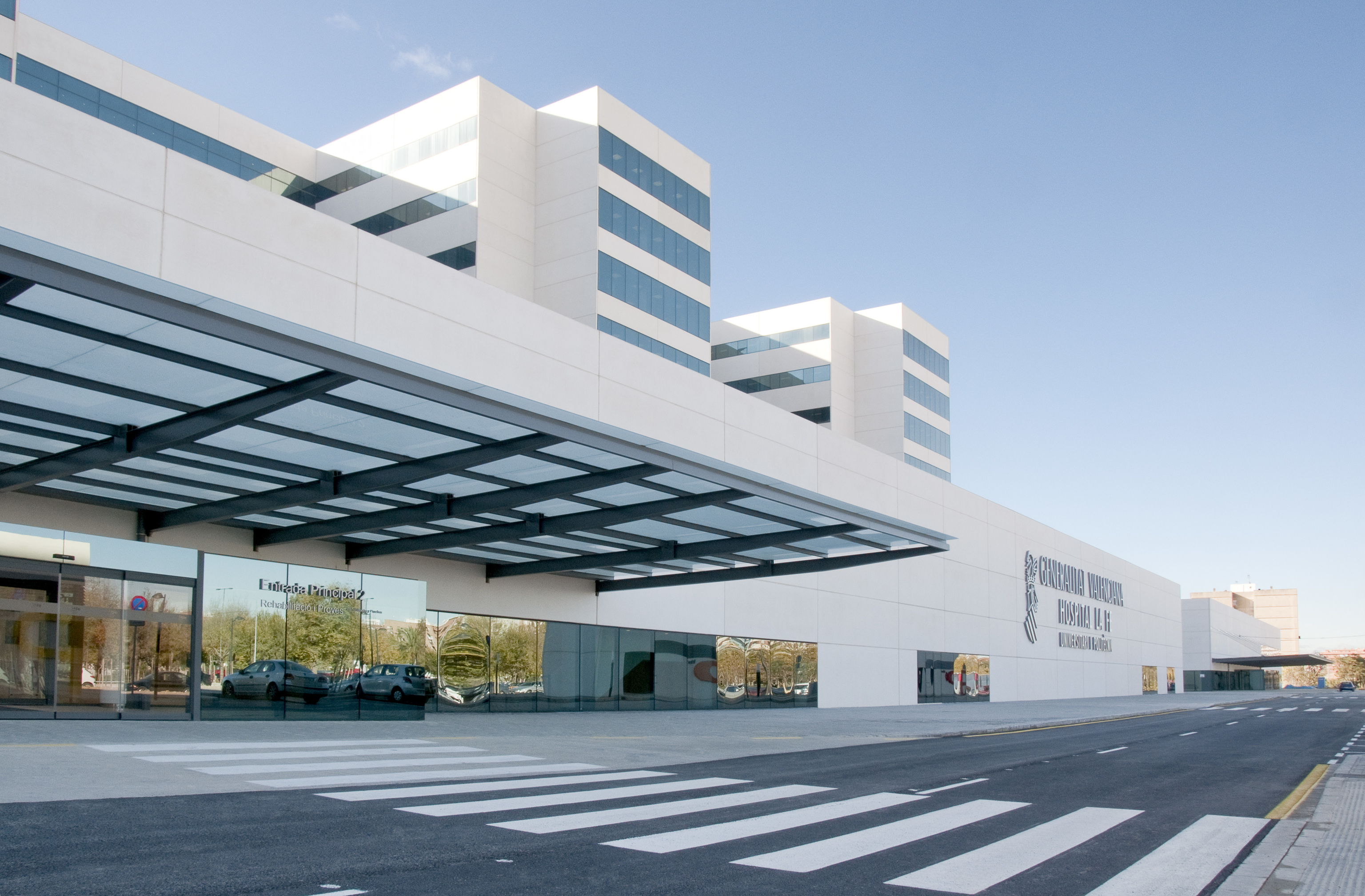 Hospital de la Fey in Valencia where he is