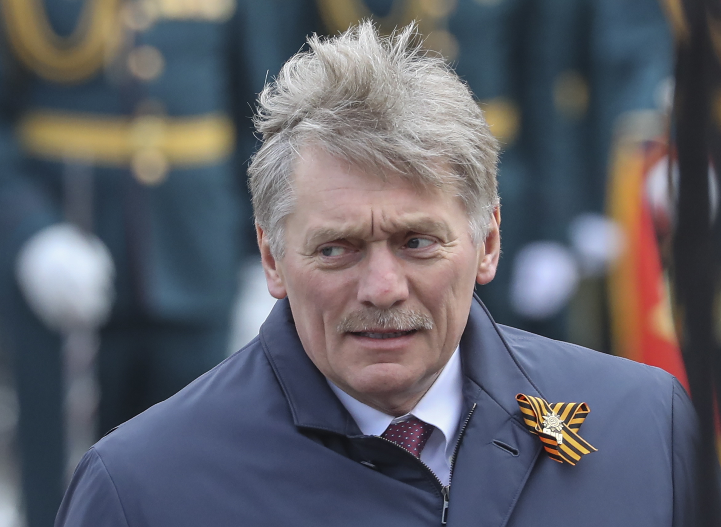Kremlin spokesman Dmitry Peskov.