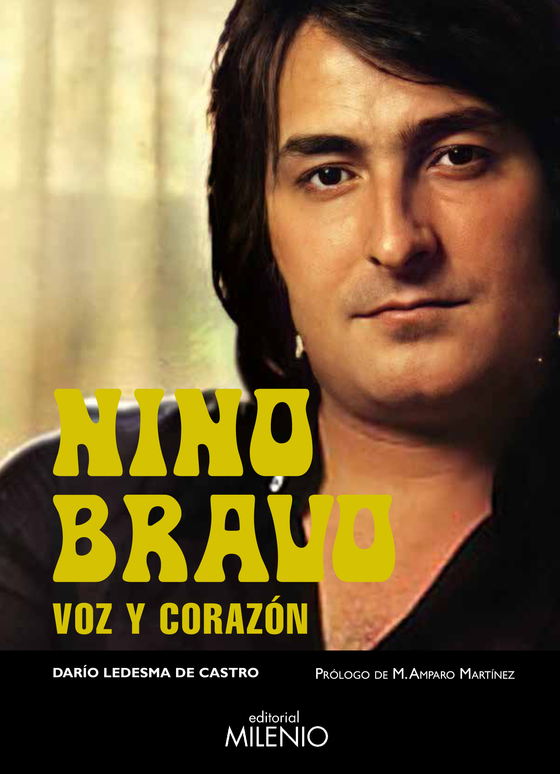 Portada del libro 'Nino Bravo Voz y Corazón'.
