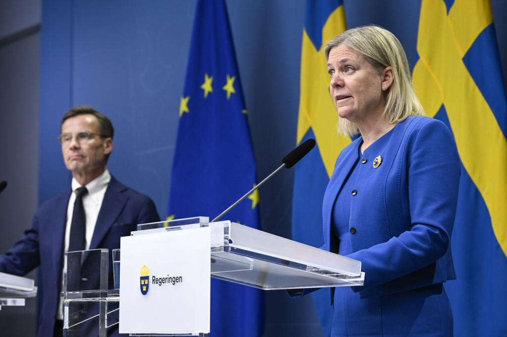Suecia pide su ingreso en la OTAN