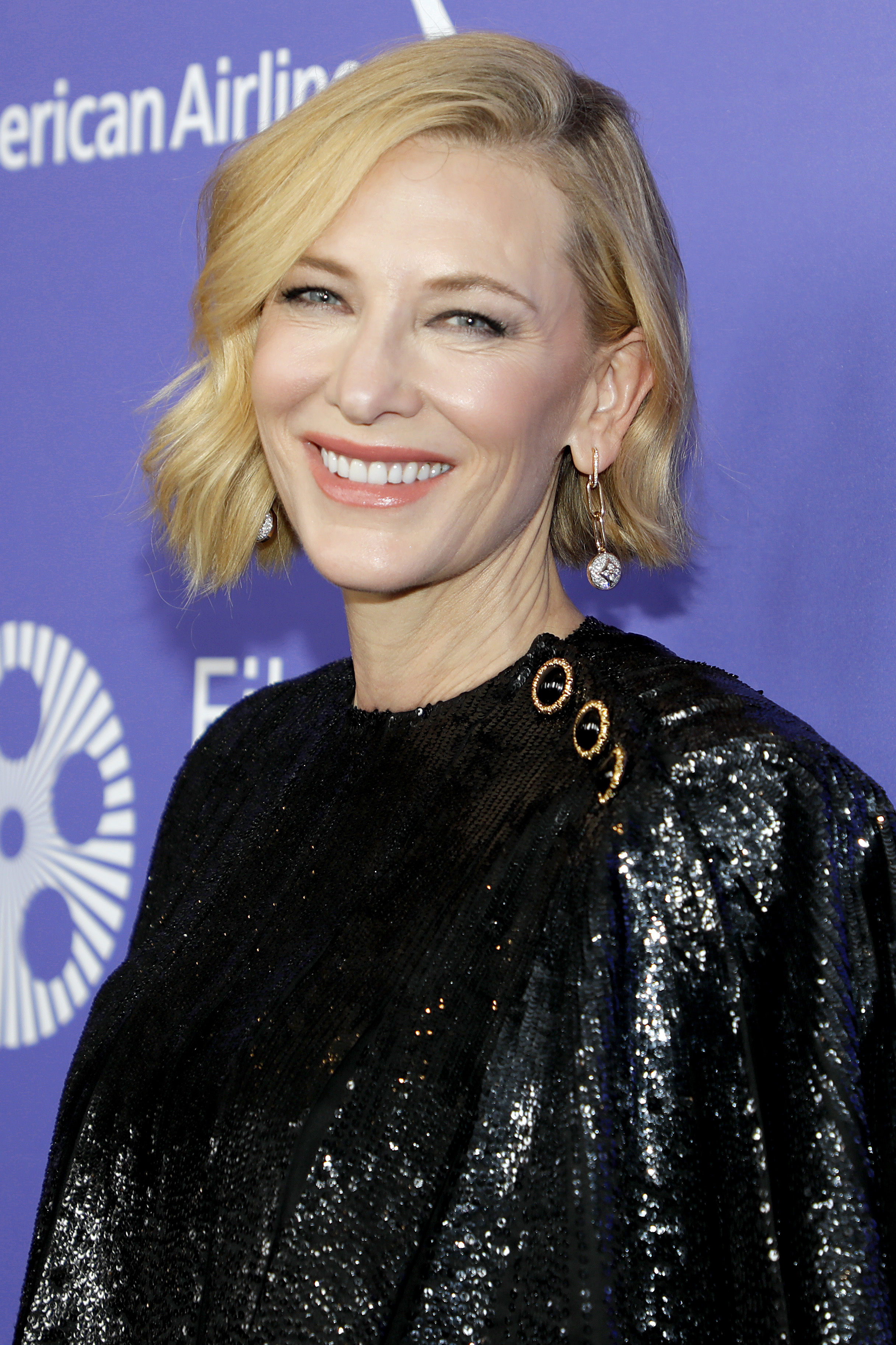 Cate Blanchett y su corte de pelo bob.