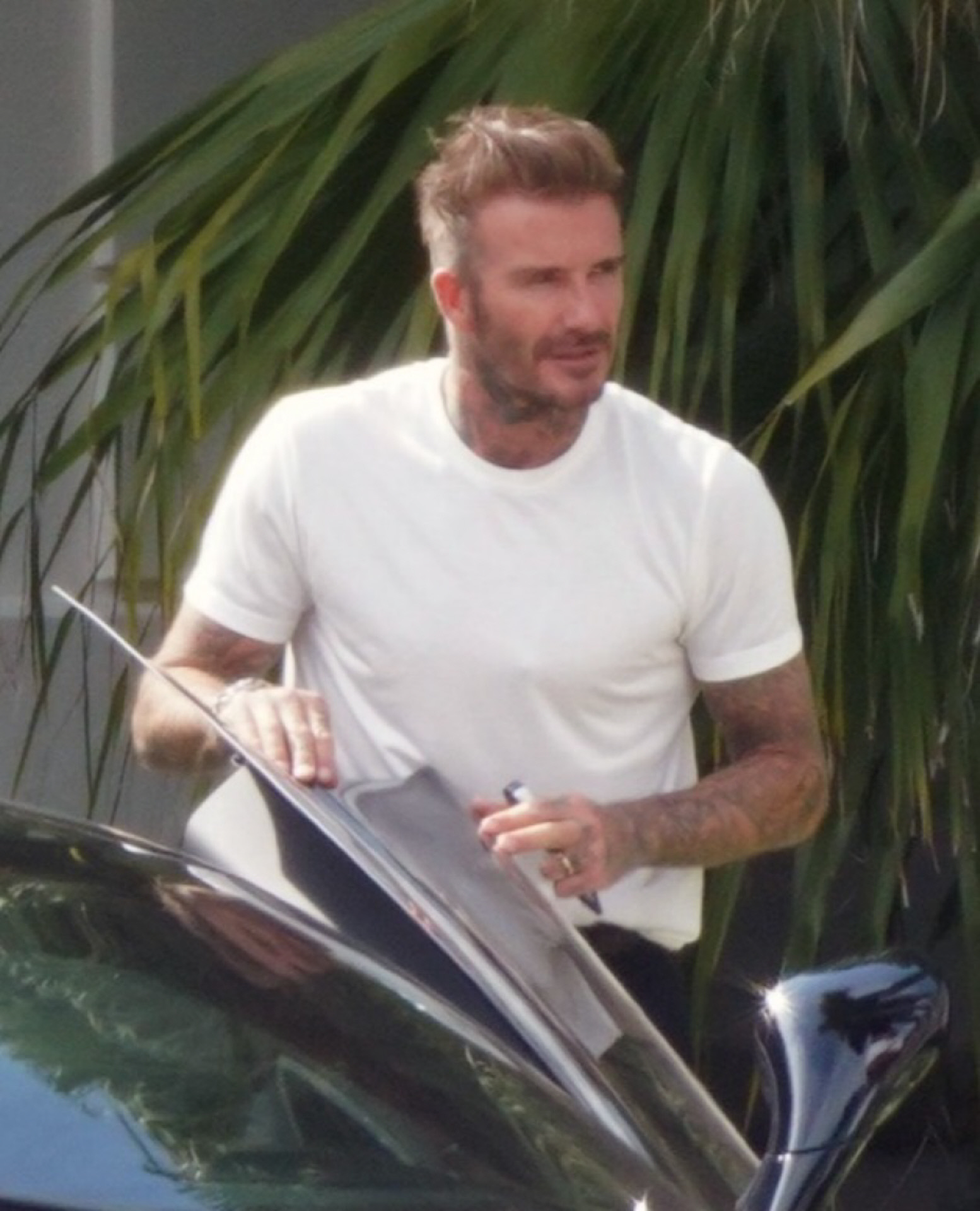 El ex futbolista David Beckham.