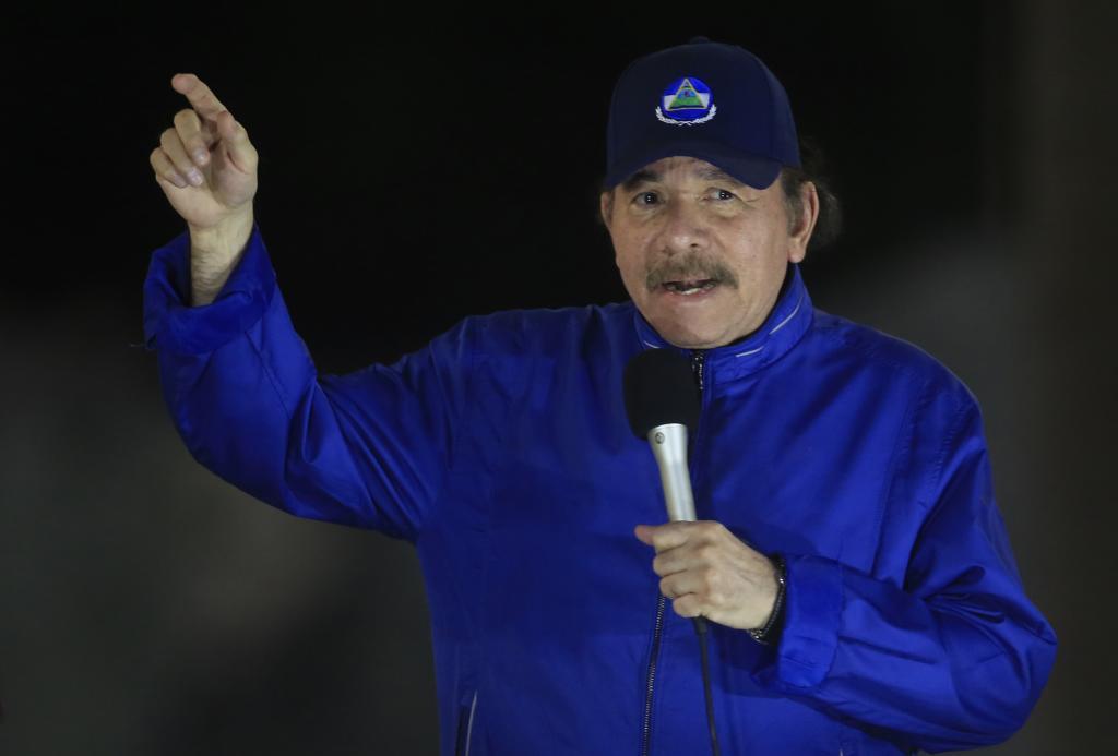 Nicaragua's President, Daniel Ortega, in a file image.