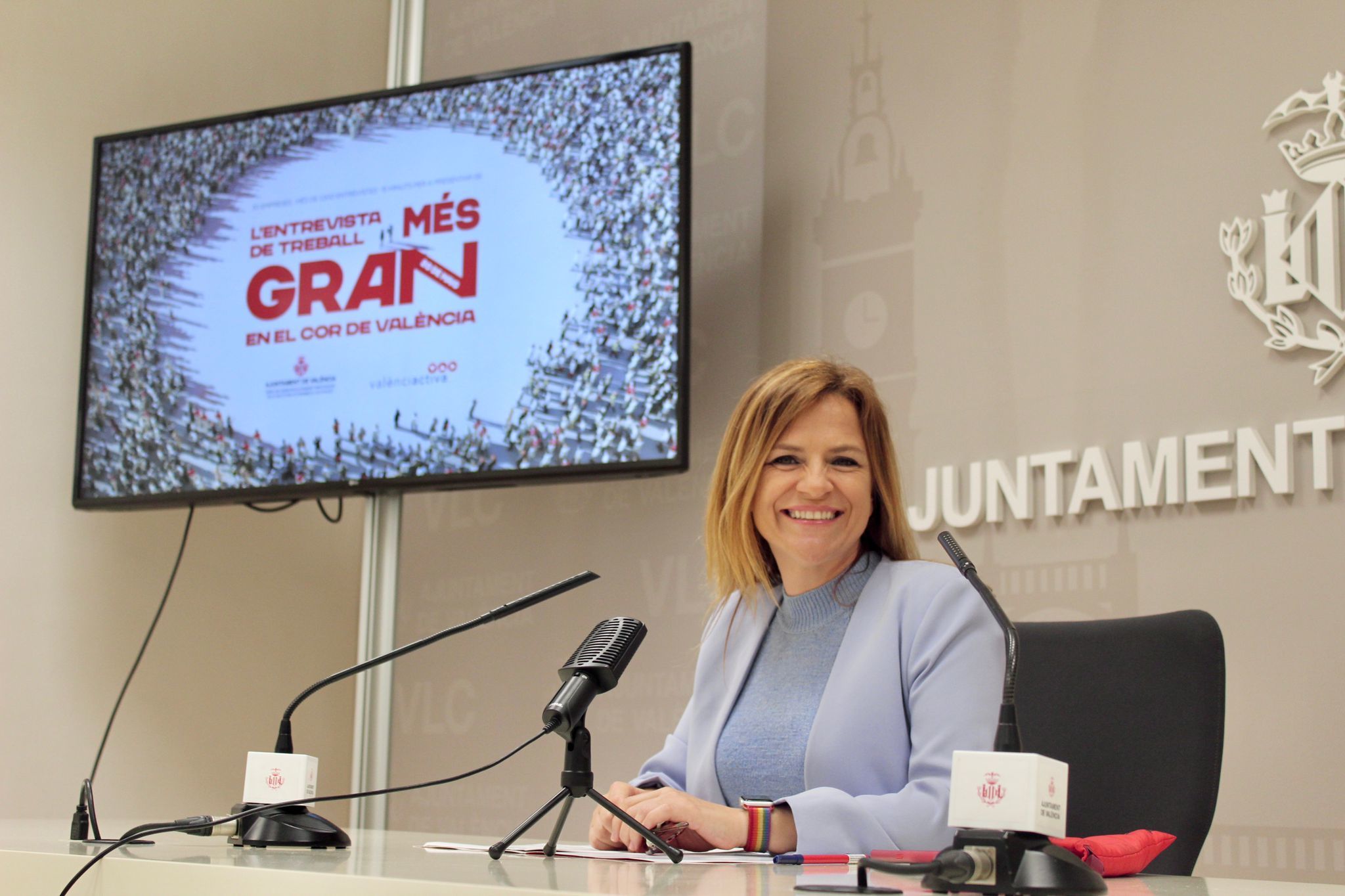 La teniente de alcalde de Desarrollo Innovador de los Sectores Econmicos y Empleo, Pilar Bernab.