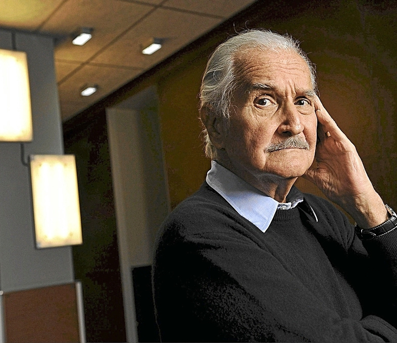 El escritor Carlos Fuentes en el ao 2009