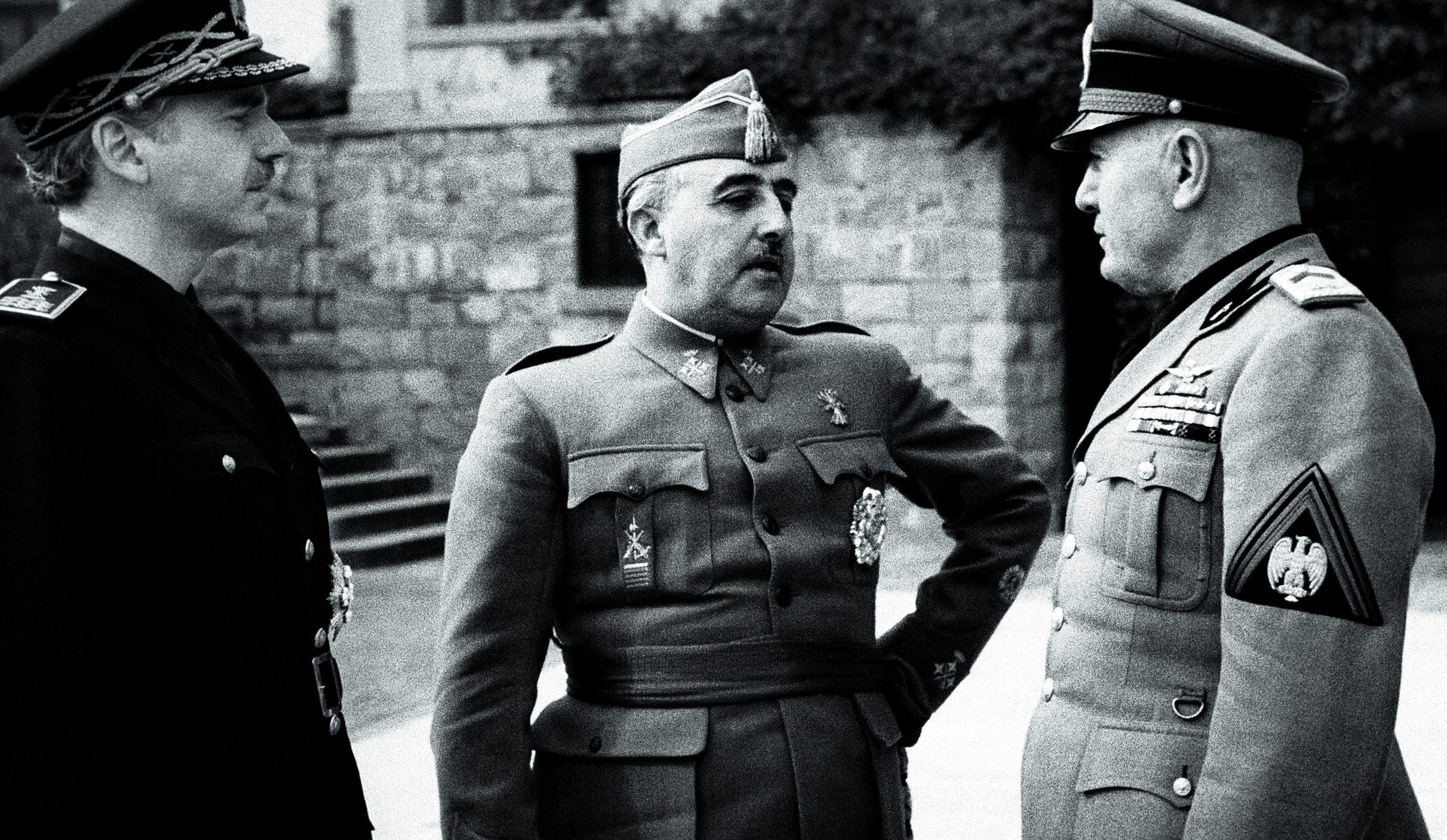 Franco conversa con Mussolini, 1941