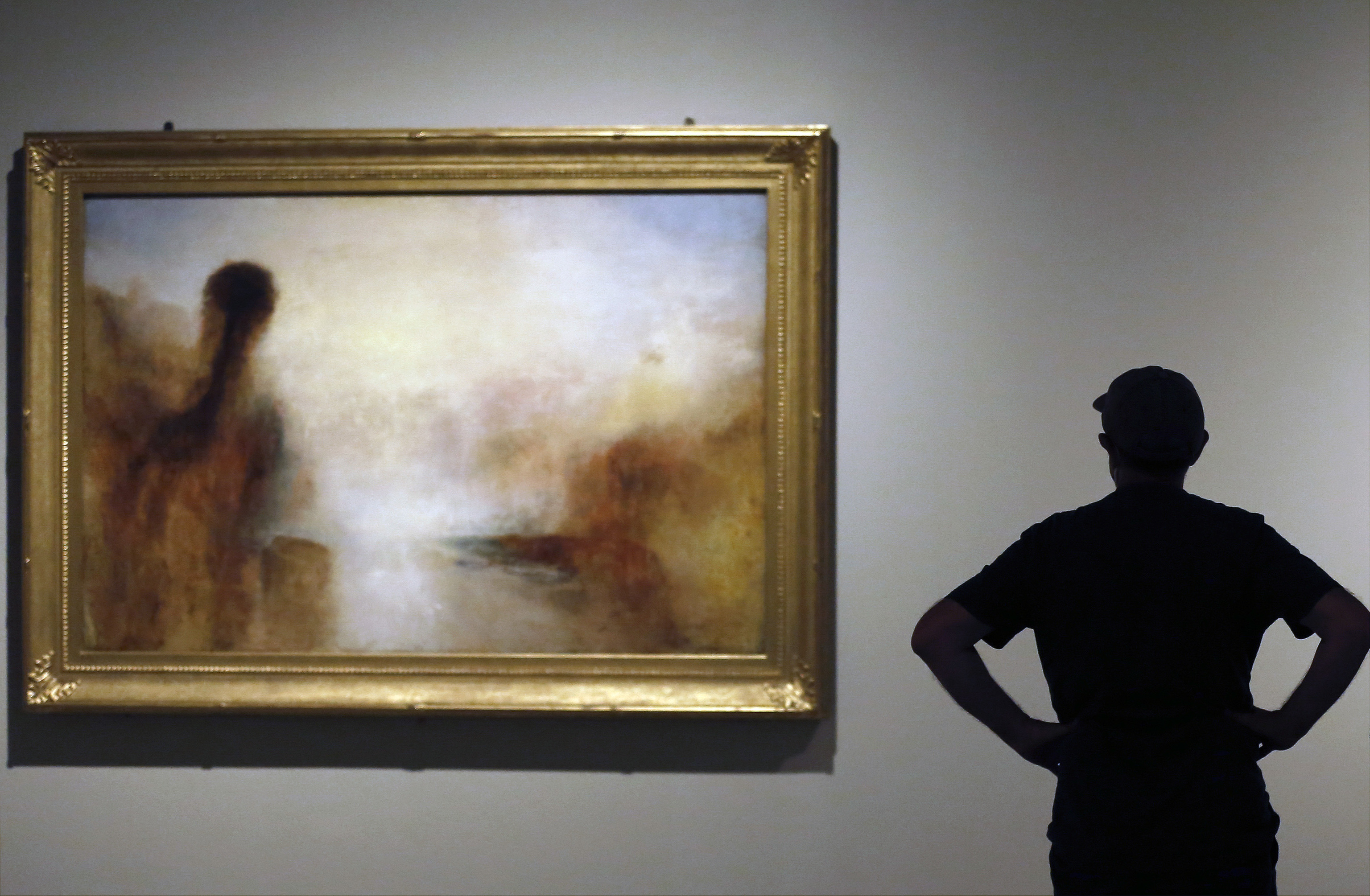 La exposición de Turner, en el Museo Nacional de Arte de Cataluña.