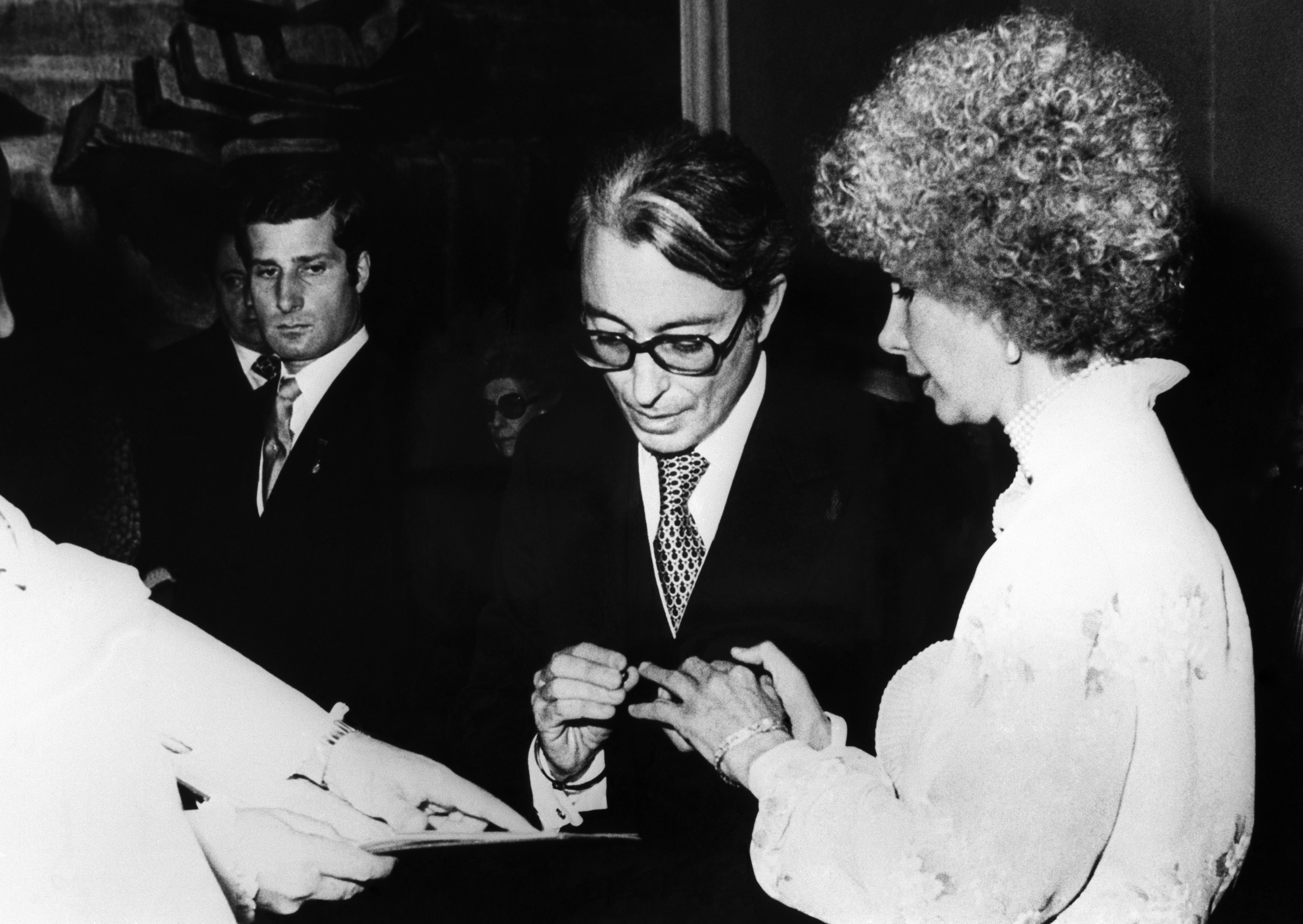 16 de marzo de 1978. Jesús Aguirre contrae matrimonio con Cayetana Fitz-James Stuart, viuda desde 1972, en el palacio de Liria. Se convertía él así en el duque consorte de Alba. EFE