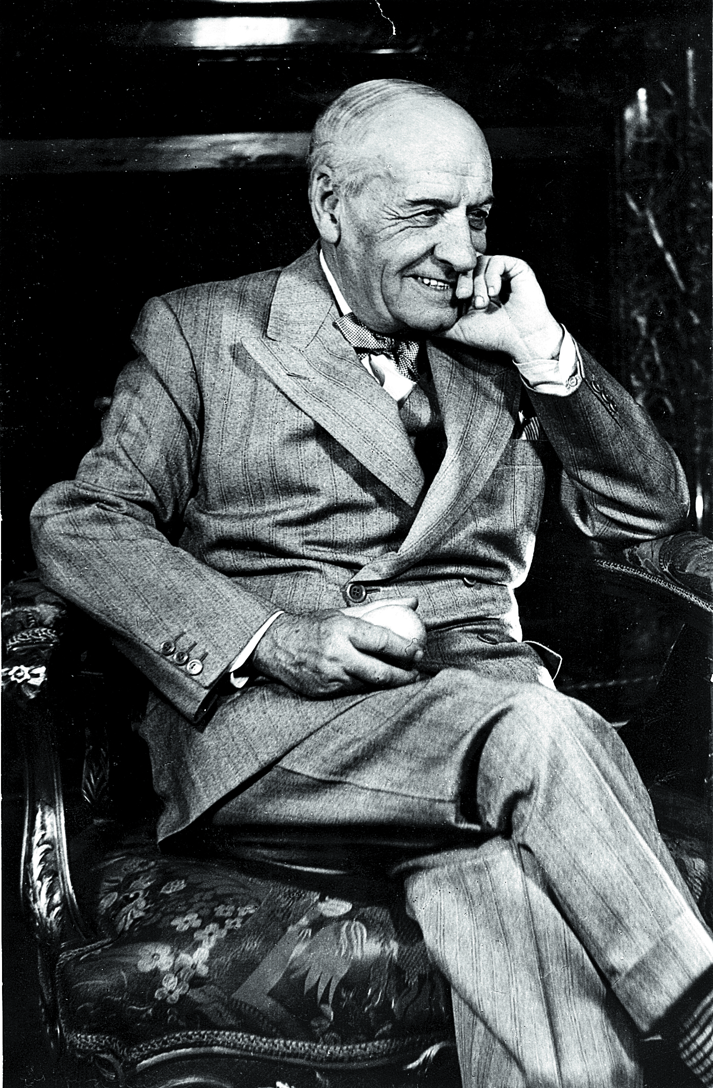 El filósofo José Ortega y Gasset (1883-1955), en Hamburgo en 1953.