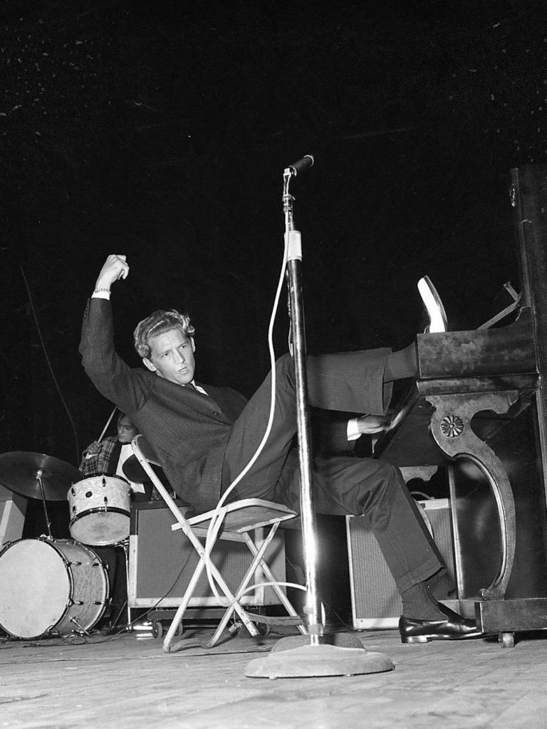 Jerry Lee Lewis en una foto de archivo.