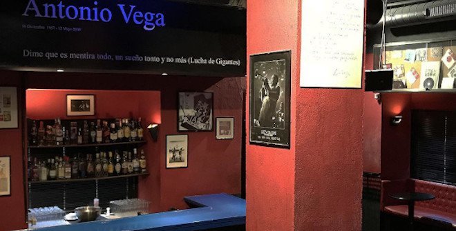 Rincn en homenaje a Antonio Vega en el bar El Penta.