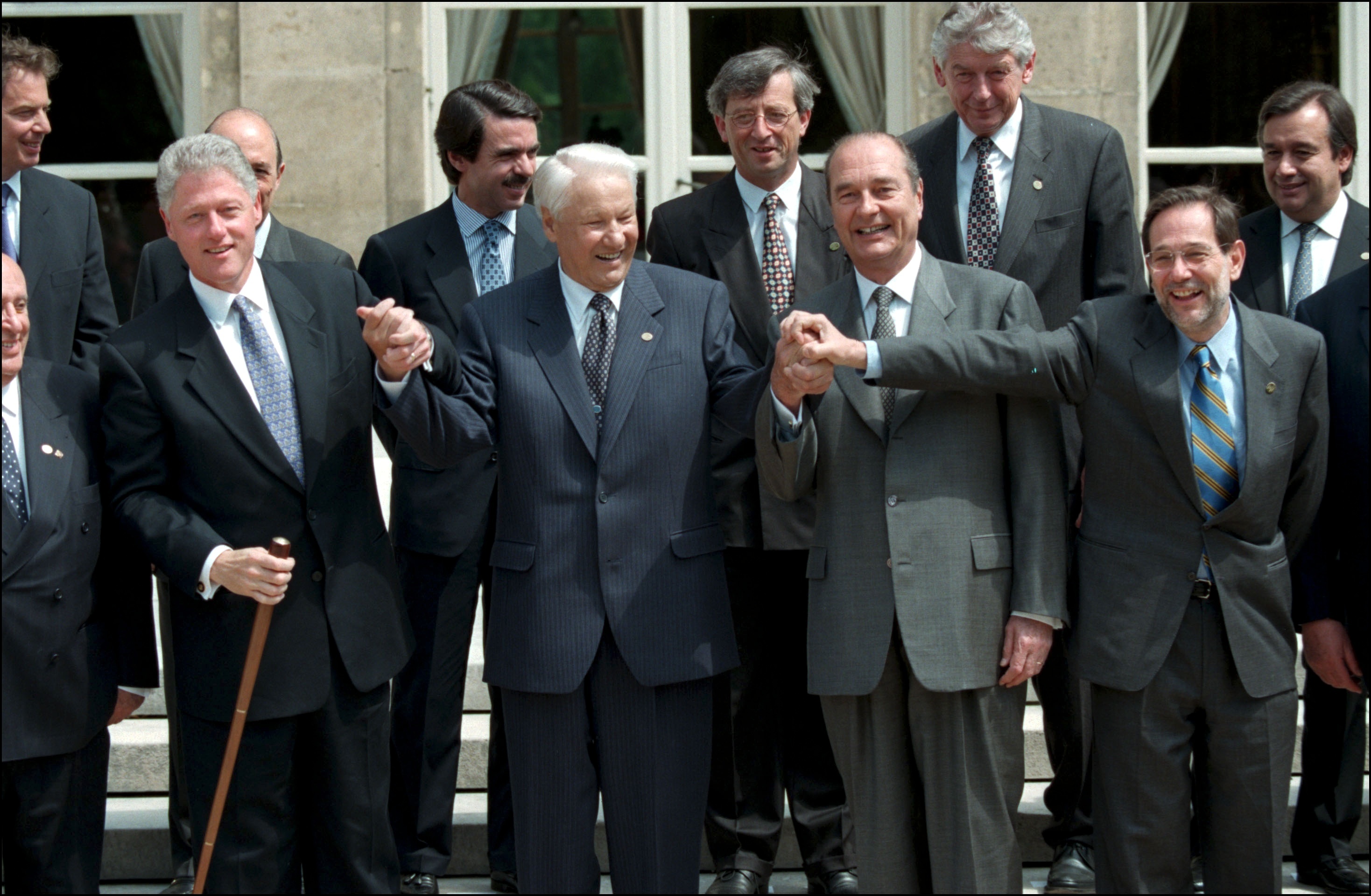 Cumbre de la OTAN en París el 27 de mayo de 1997.