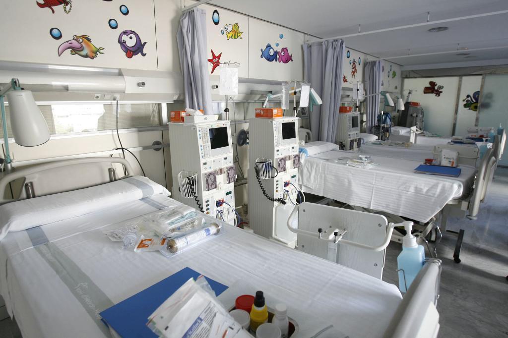 Imagen de una unidad hospitalaria infantil.