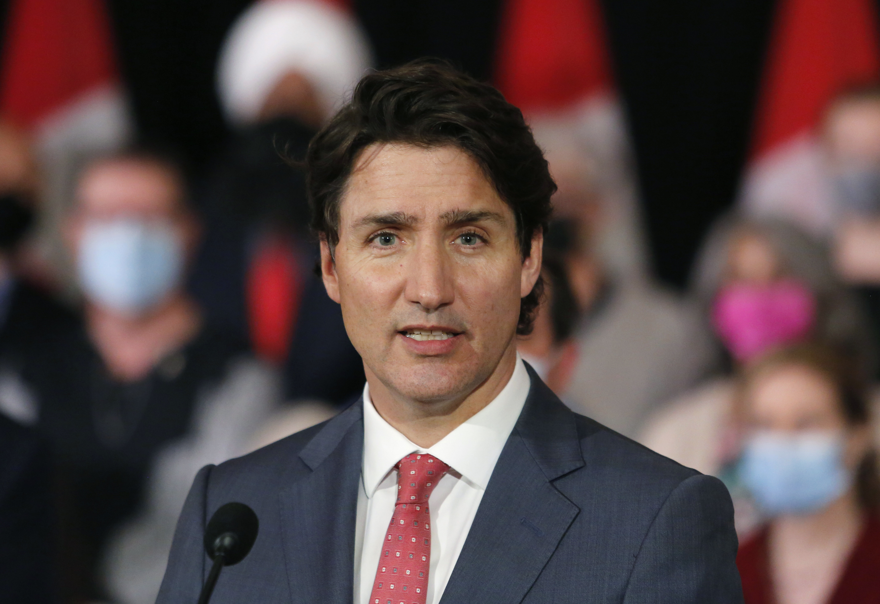 Canadian Prime Minister Justin Trudeau announced new gun laws.