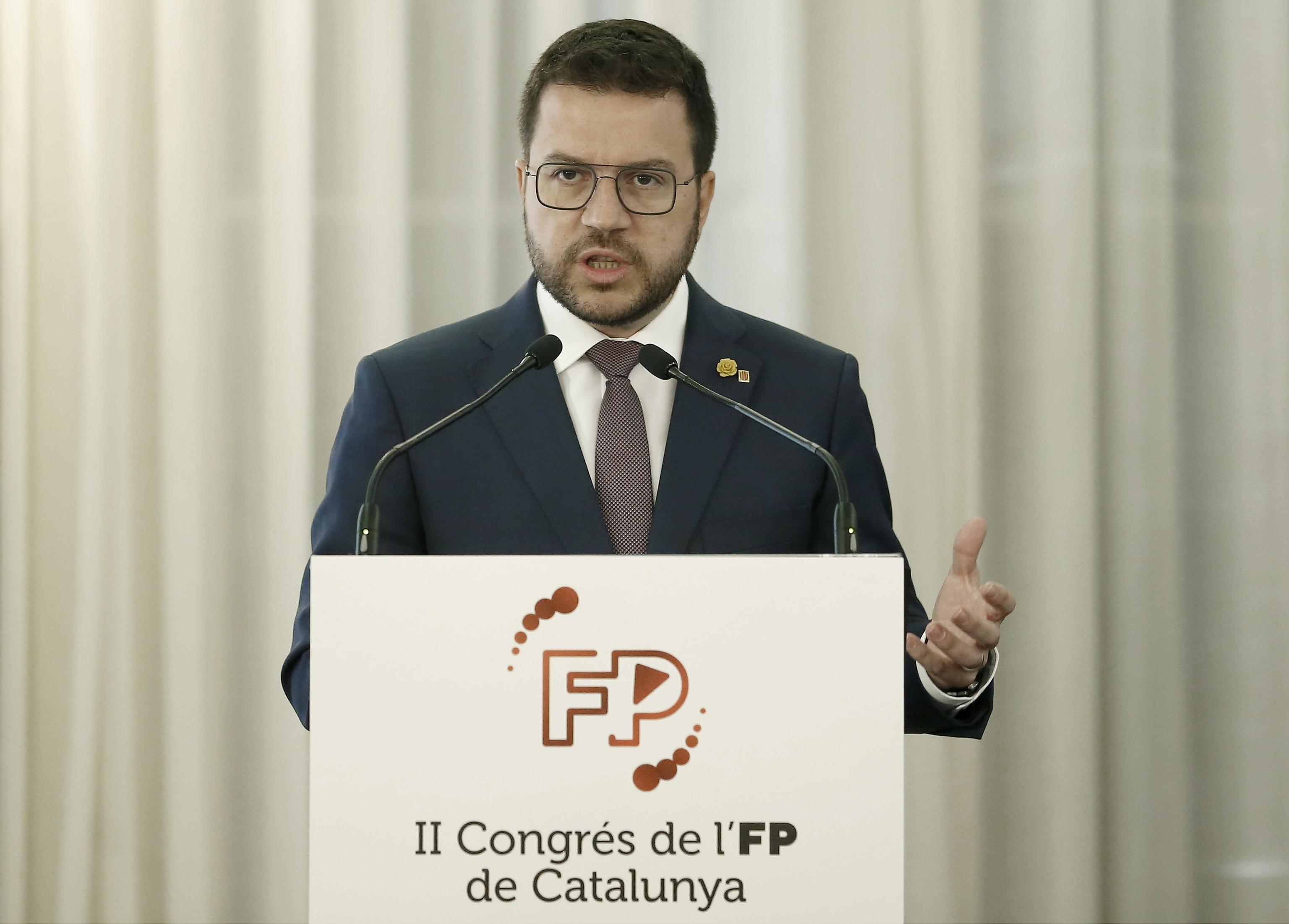 President of the Generalitat at the Second Training Congress