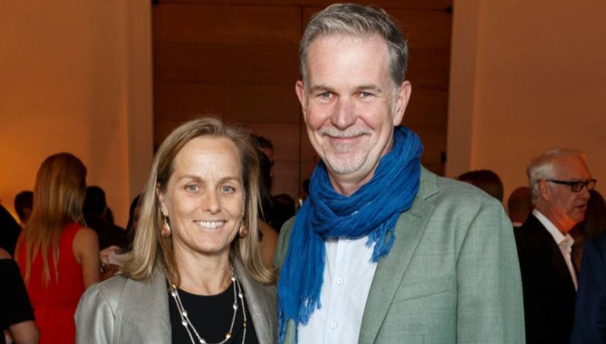 Reed Hastings y su mujer, Patty Quillin.